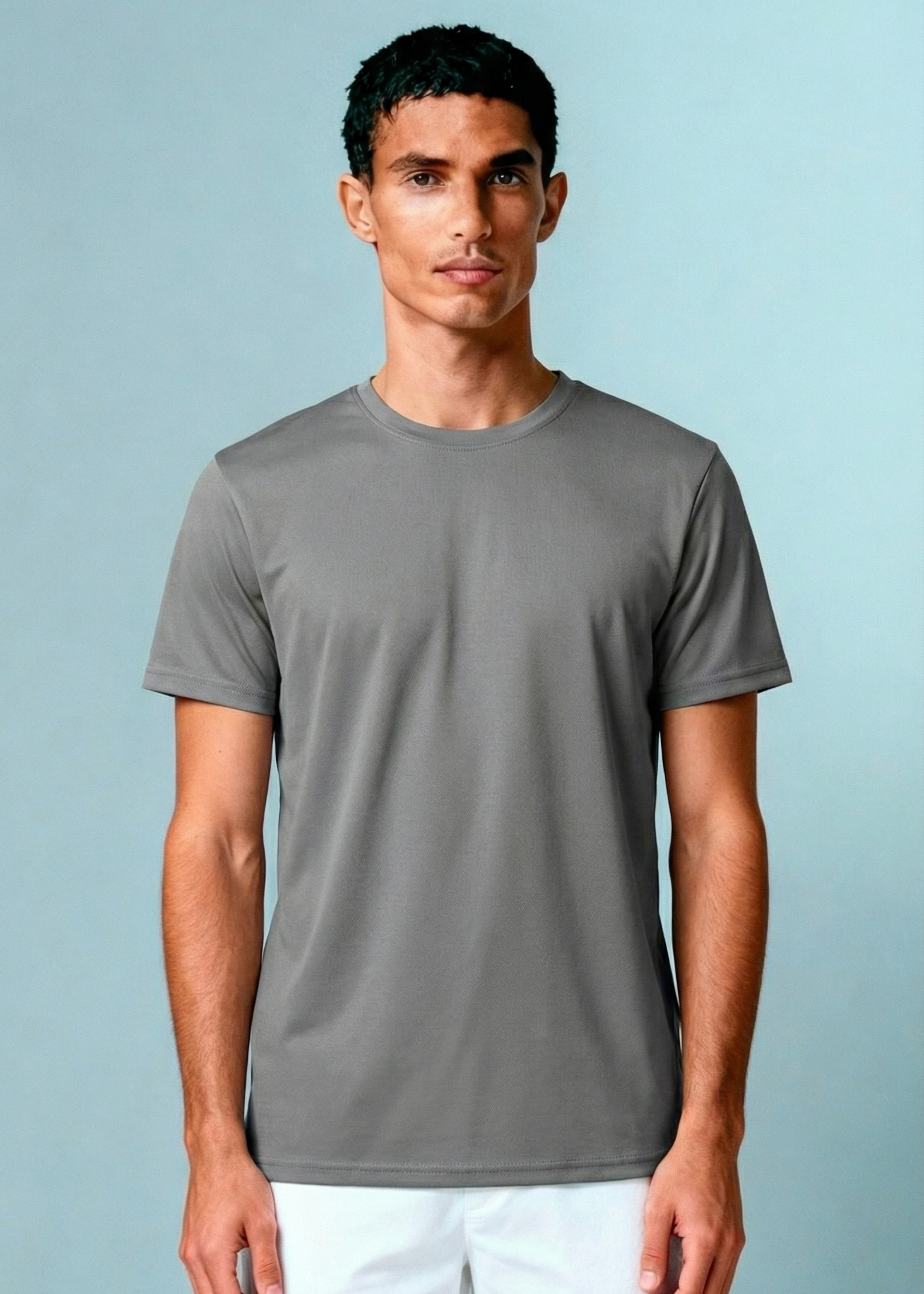 CAMISETA ALGODÃO PREMIUM // CINZA