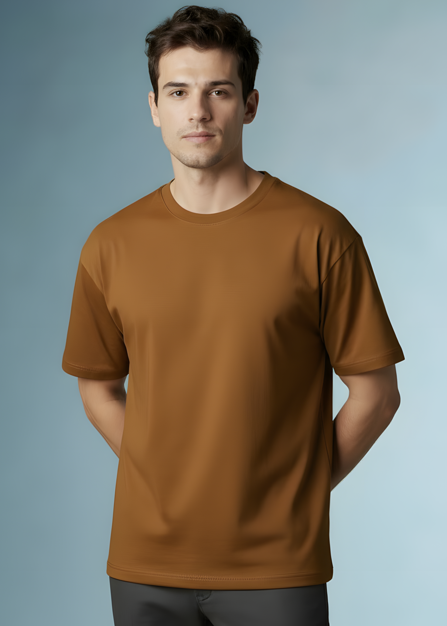 CAMISETA OVERSIZED | OCRE