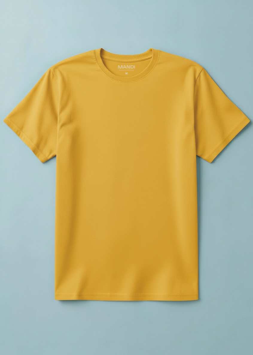 CAMISETA ALGODÃO PREMIUM | AMARELO