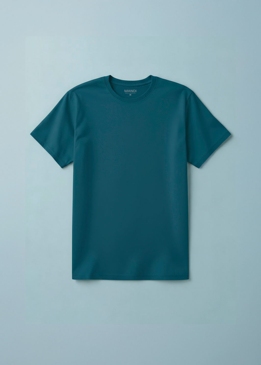 CAMISETA ALGODÃO PREMIUM | AZUL PETROLÉO