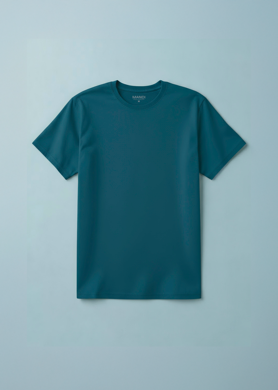 CAMISETA ALGODÃO PREMIUM | AZUL PETROLÉO