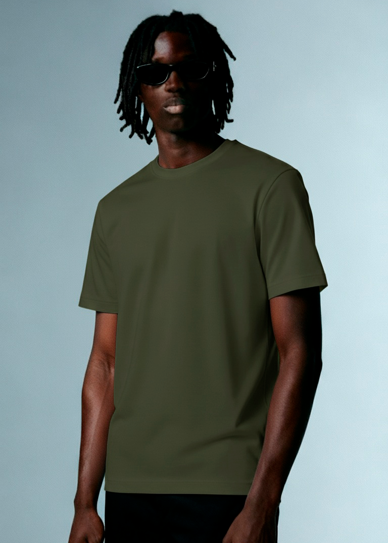 CAMISETA ALGODÃO PREMIUM | VERDE FLORESTA