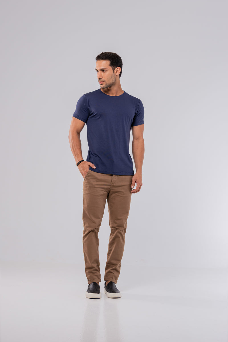 CAMISETA PIMA - MASC - DEEP BLUE