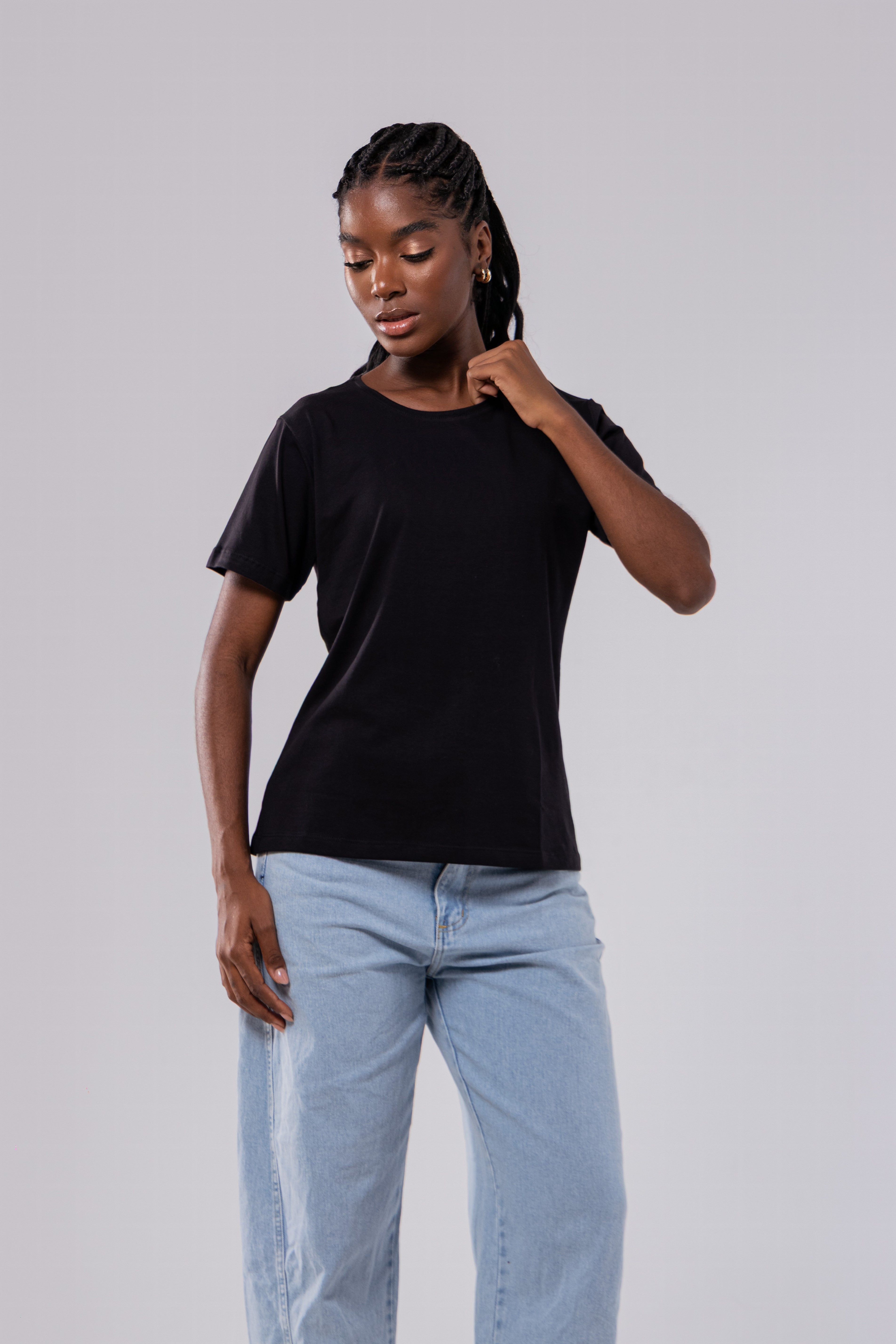 CAMISETA PIMA | FEMININA | PRETO