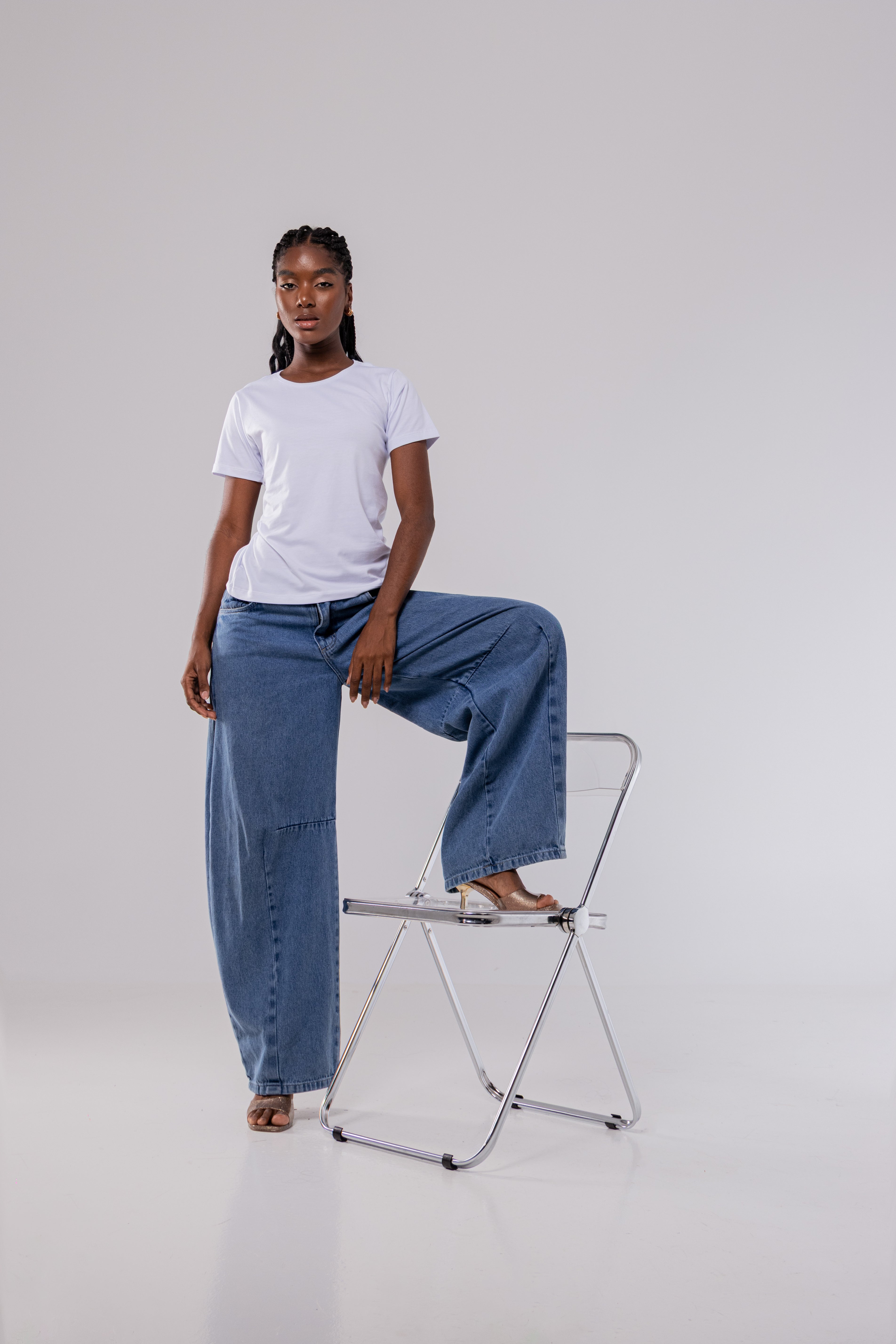 CAMISETA PIMA FEMININA | WHITE