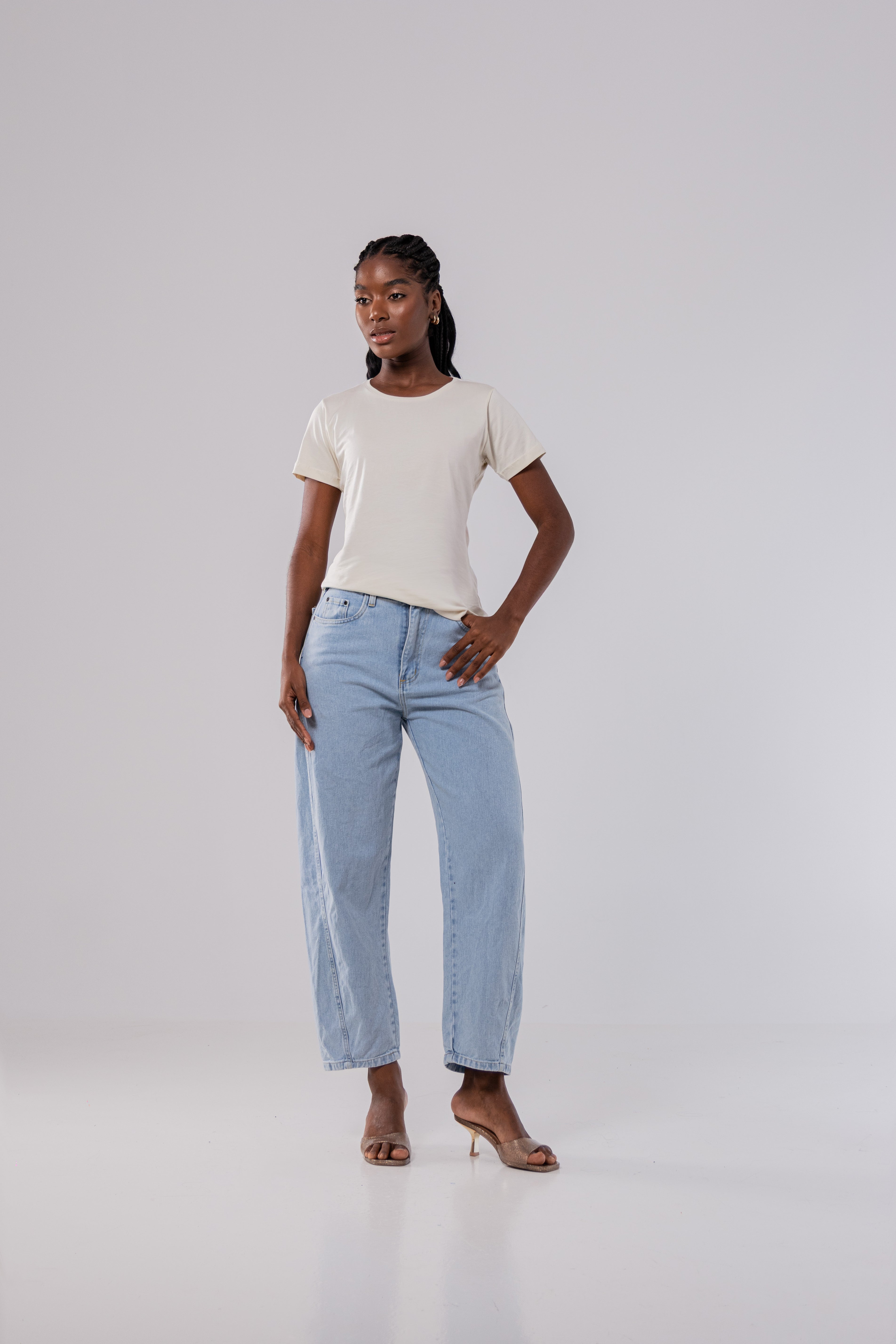 CAMISETA PIMA FEMININA |  OFFWHITE