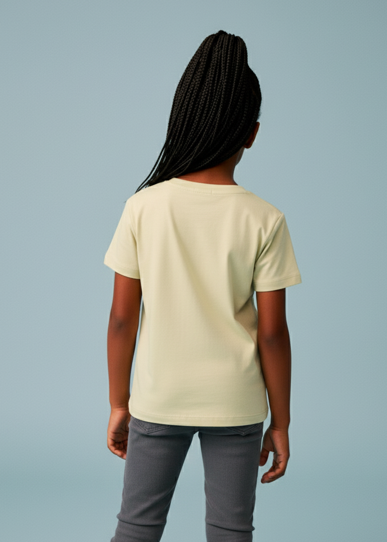 CAMISETA ALGODÃO PREMIUM | KIDS | CREME
