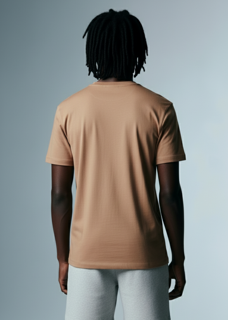 CAMISETA ALGODÃO PREMIUM | MARROM MOGNO