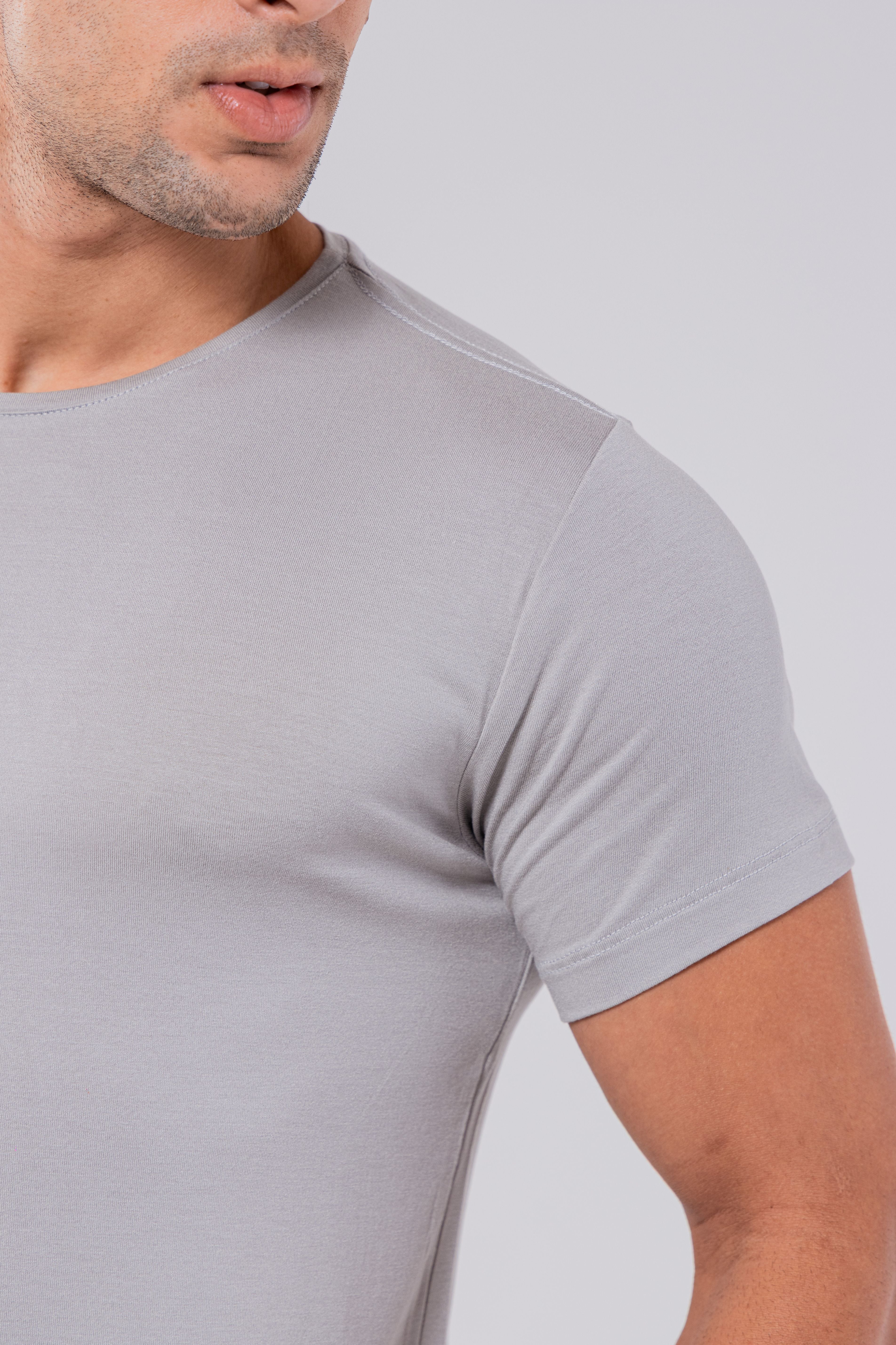 CAMISETA MODAL TECH | CINZA