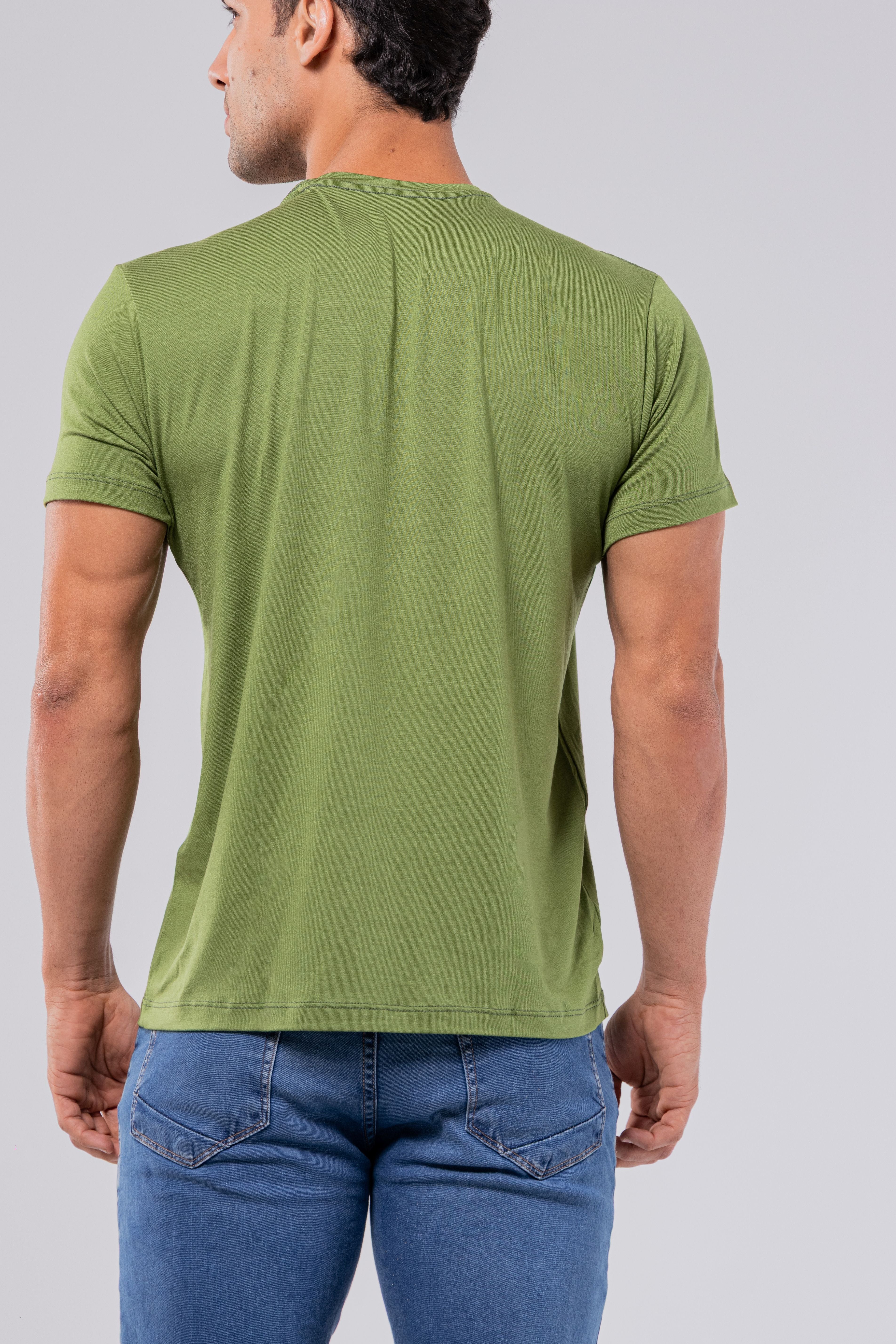 CAMISETA MODAL TECH | GREENISH