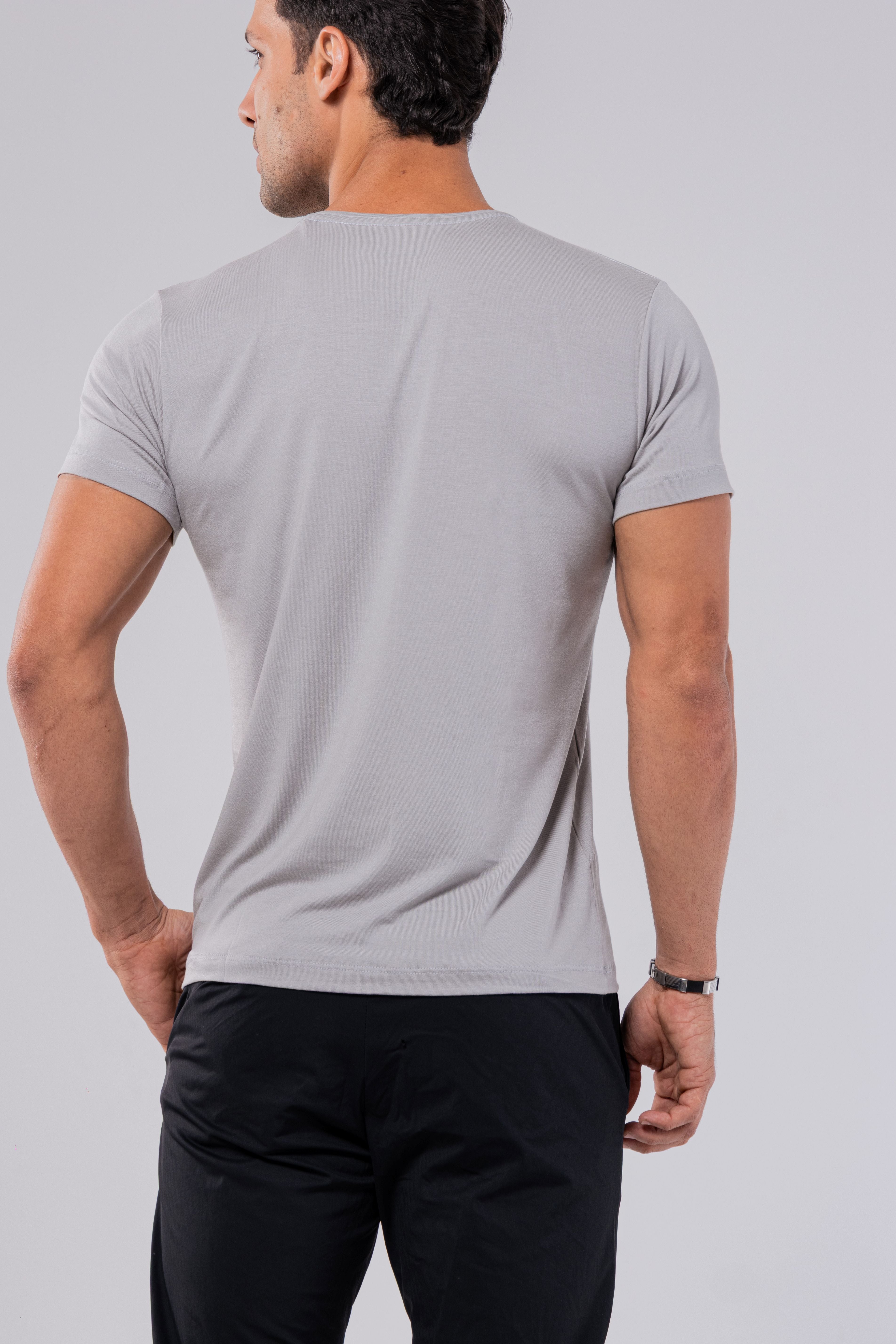 CAMISETA MODAL TECH | CINZA