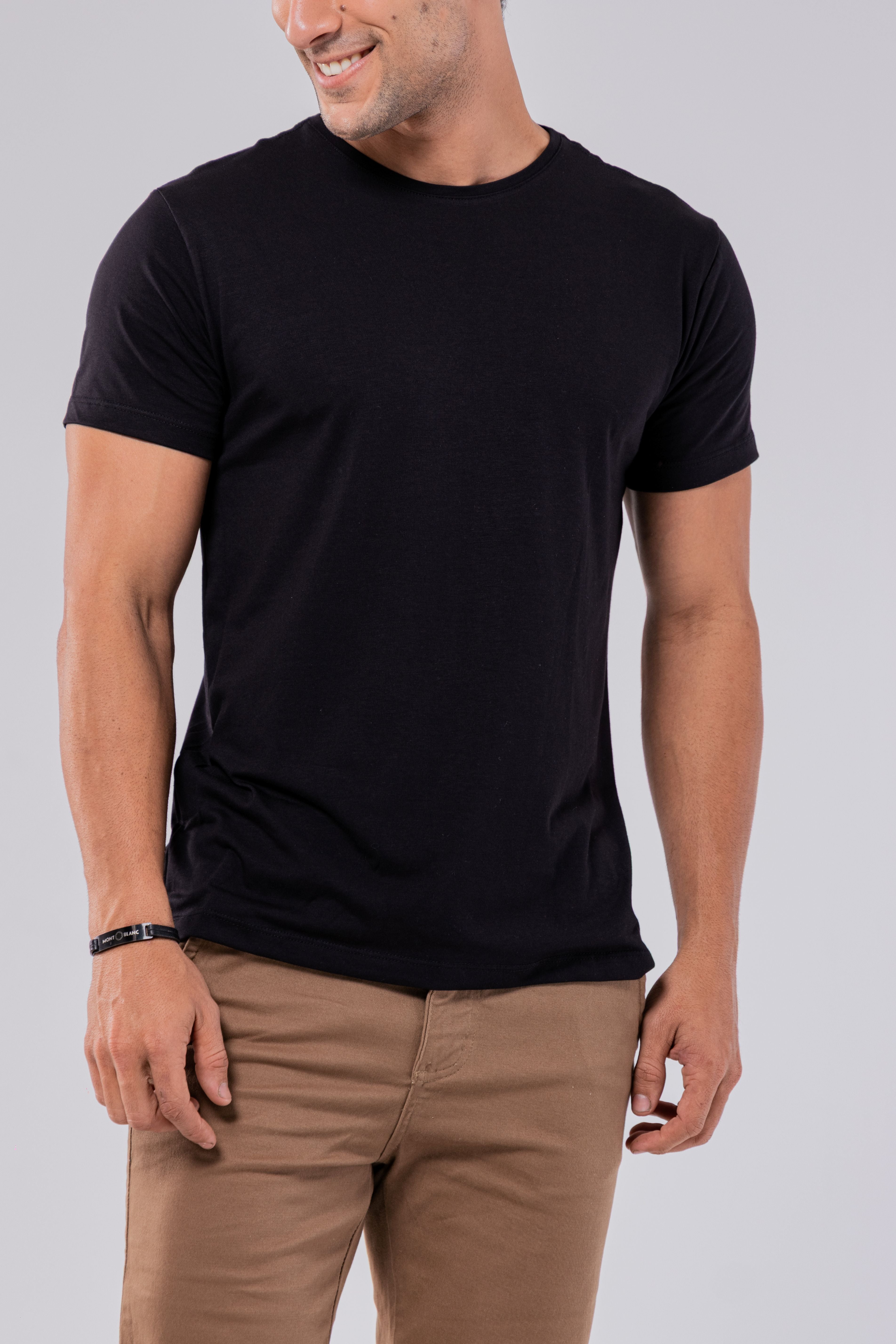 CAMISETA MODAL TECH | PRETO