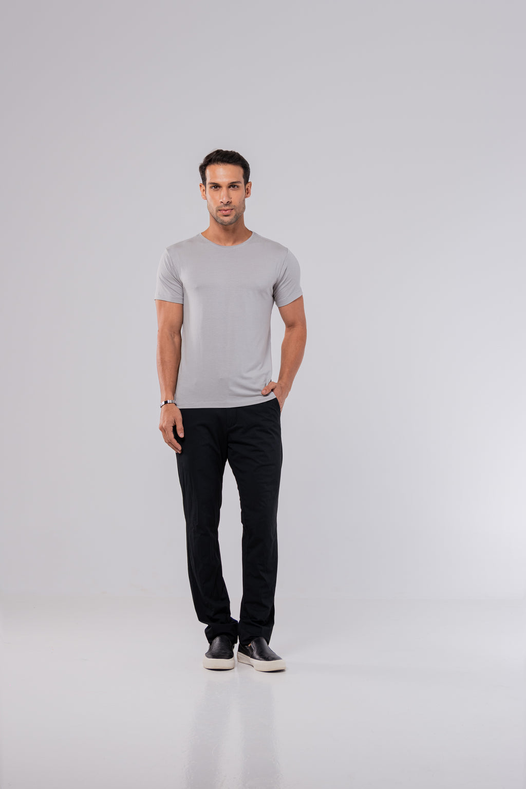 CAMISETA MODAL TECH | CINZA