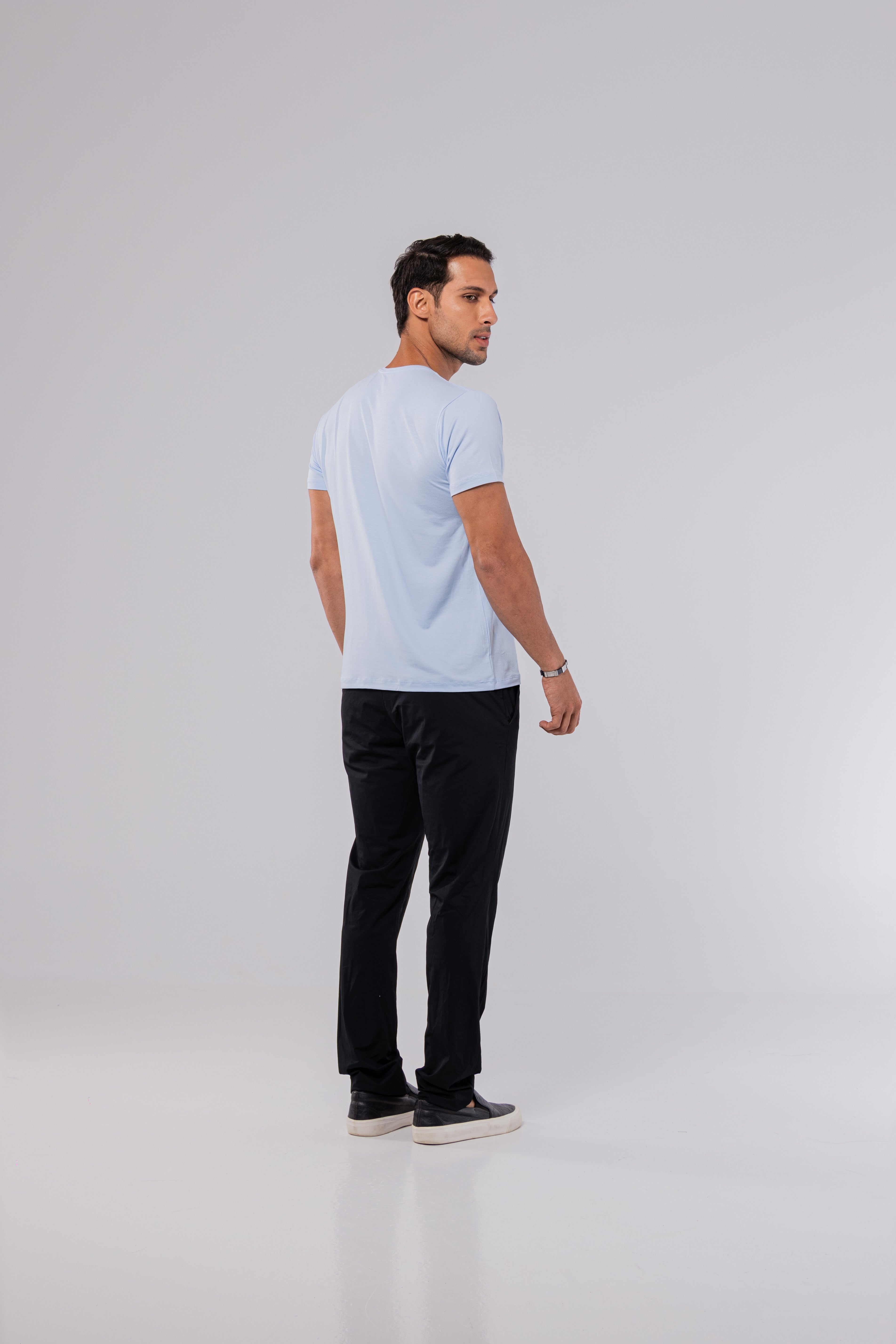 CAMISETA MODAL TECH // AZUL CELESTE