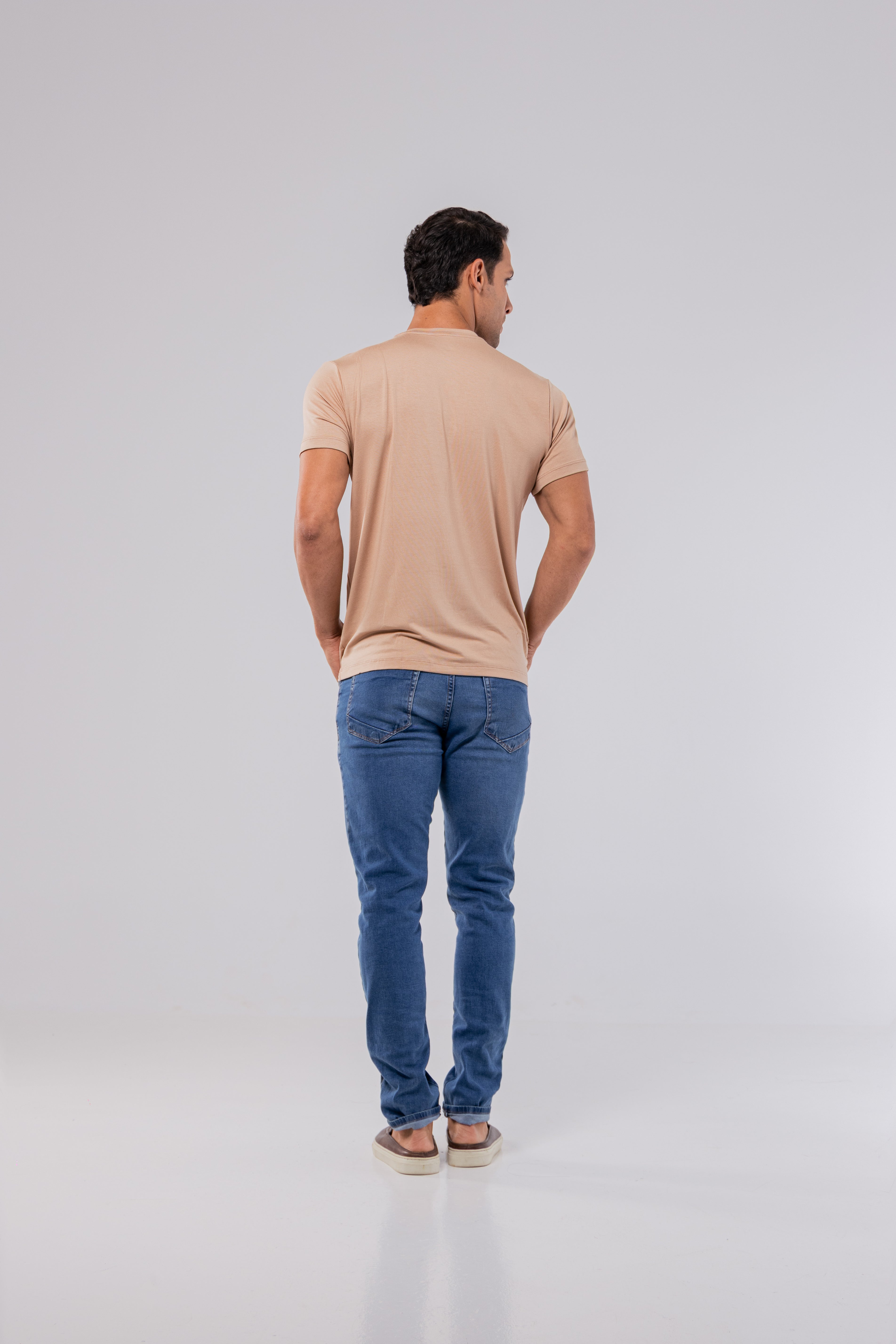 CAMISETA MODAL TECH | BEGE BOSQUE