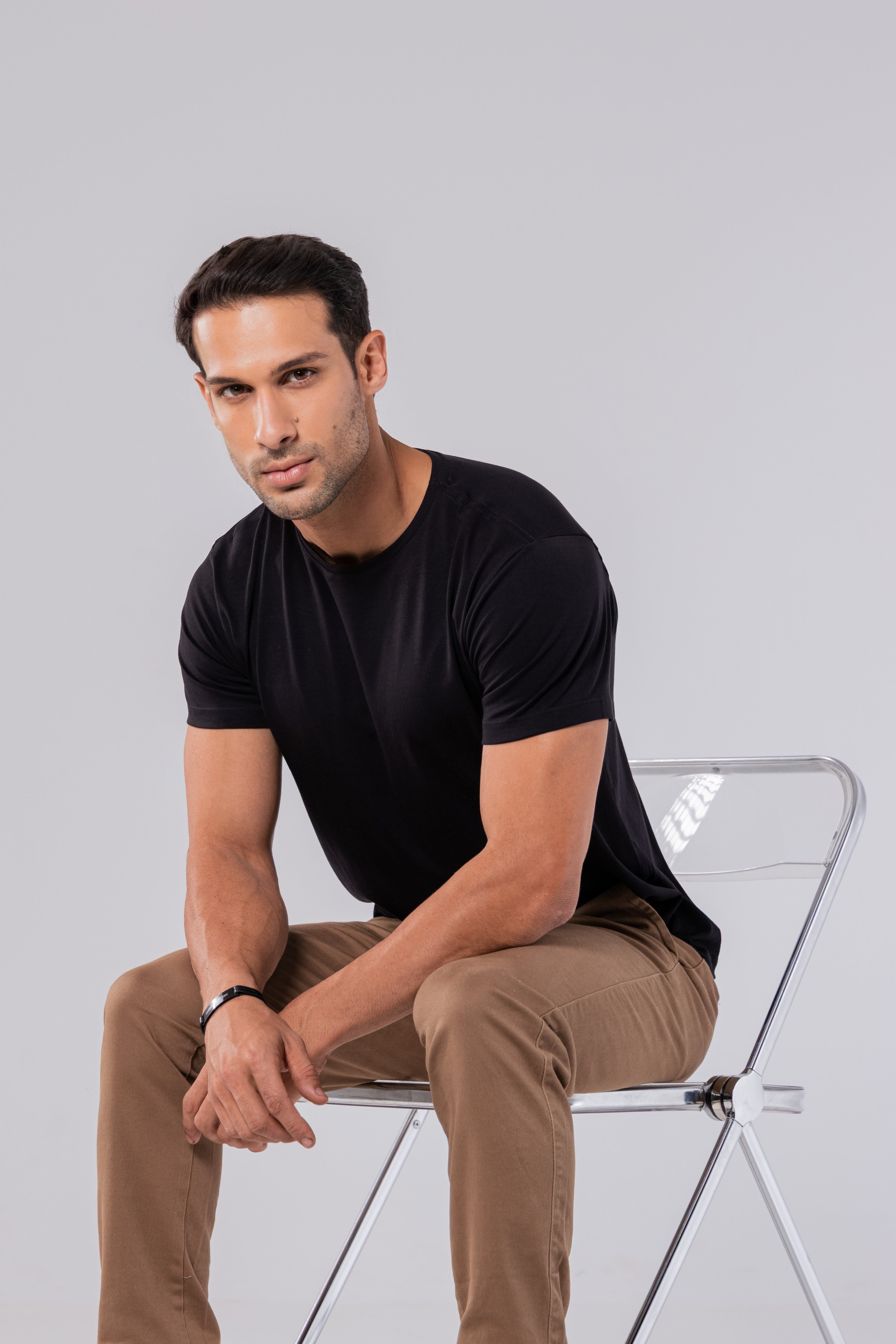 CAMISETA MODAL TECH | PRETO