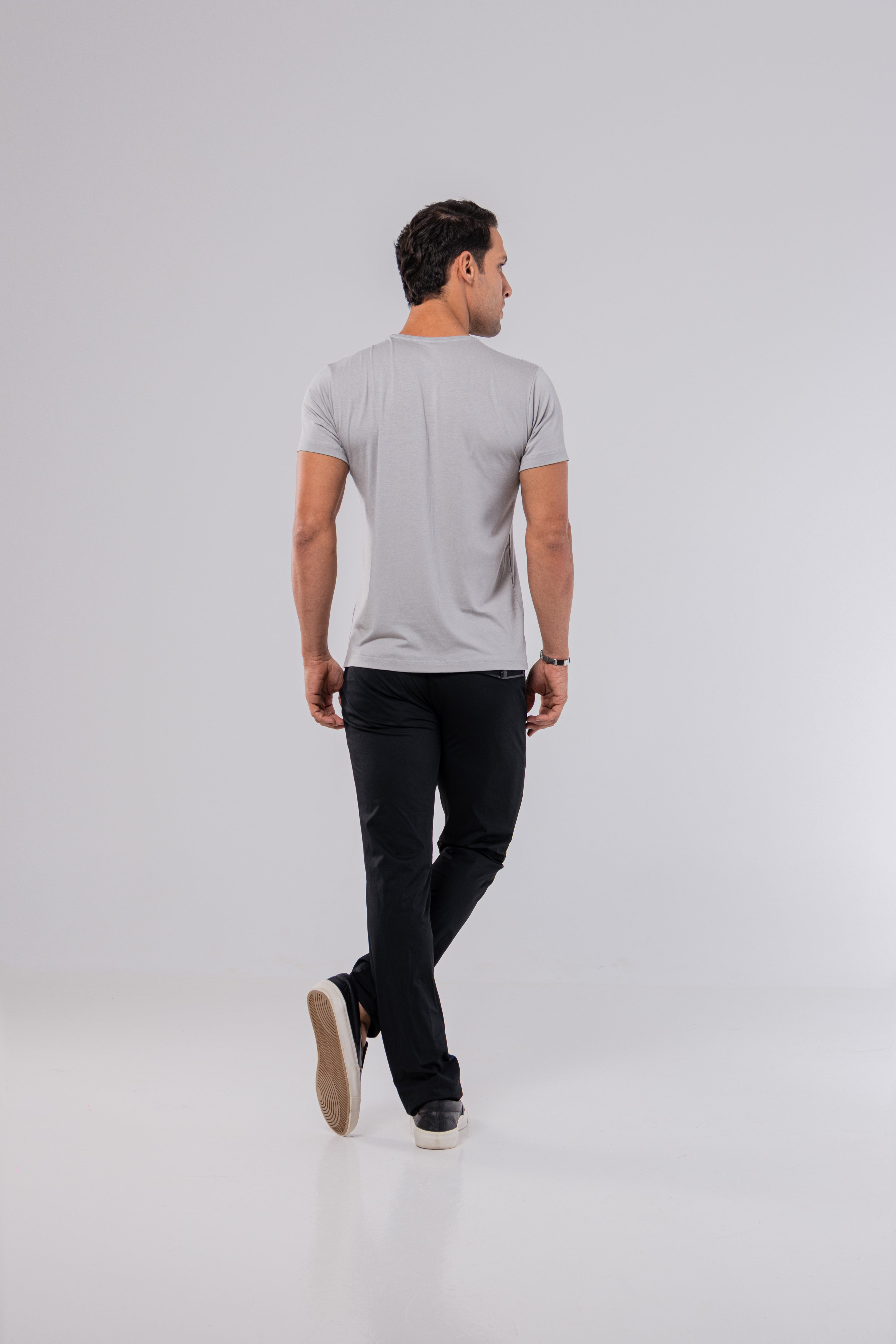 CAMISETA MODAL TECH | CINZA