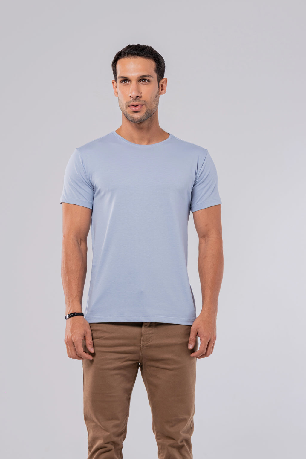 CAMISETA PIMA | AZUL CELESTE