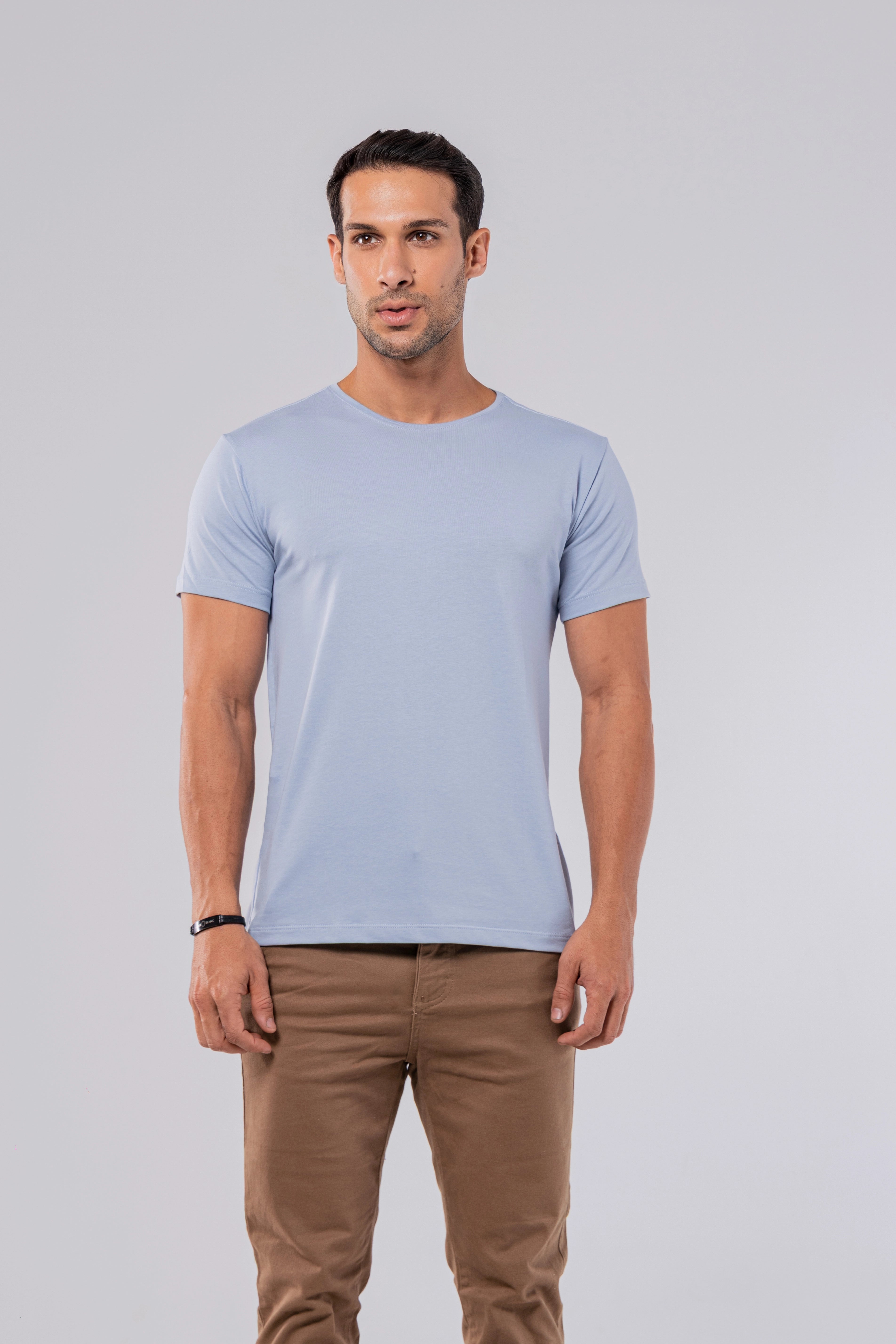 CAMISETA PIMA | AZUL CELESTE