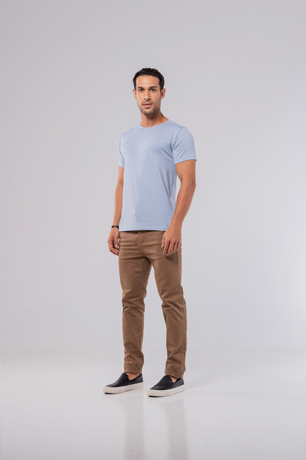 CAMISETA PIMA | AZUL CELESTE