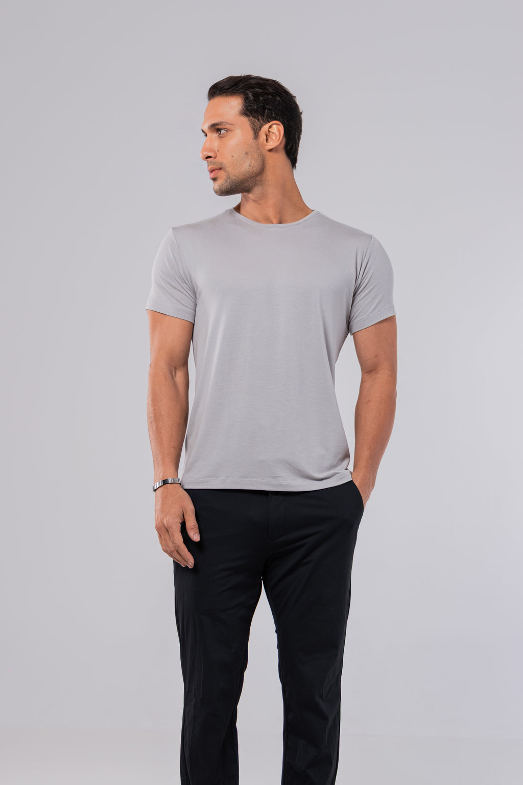 CAMISETA MODAL TECH | CINZA