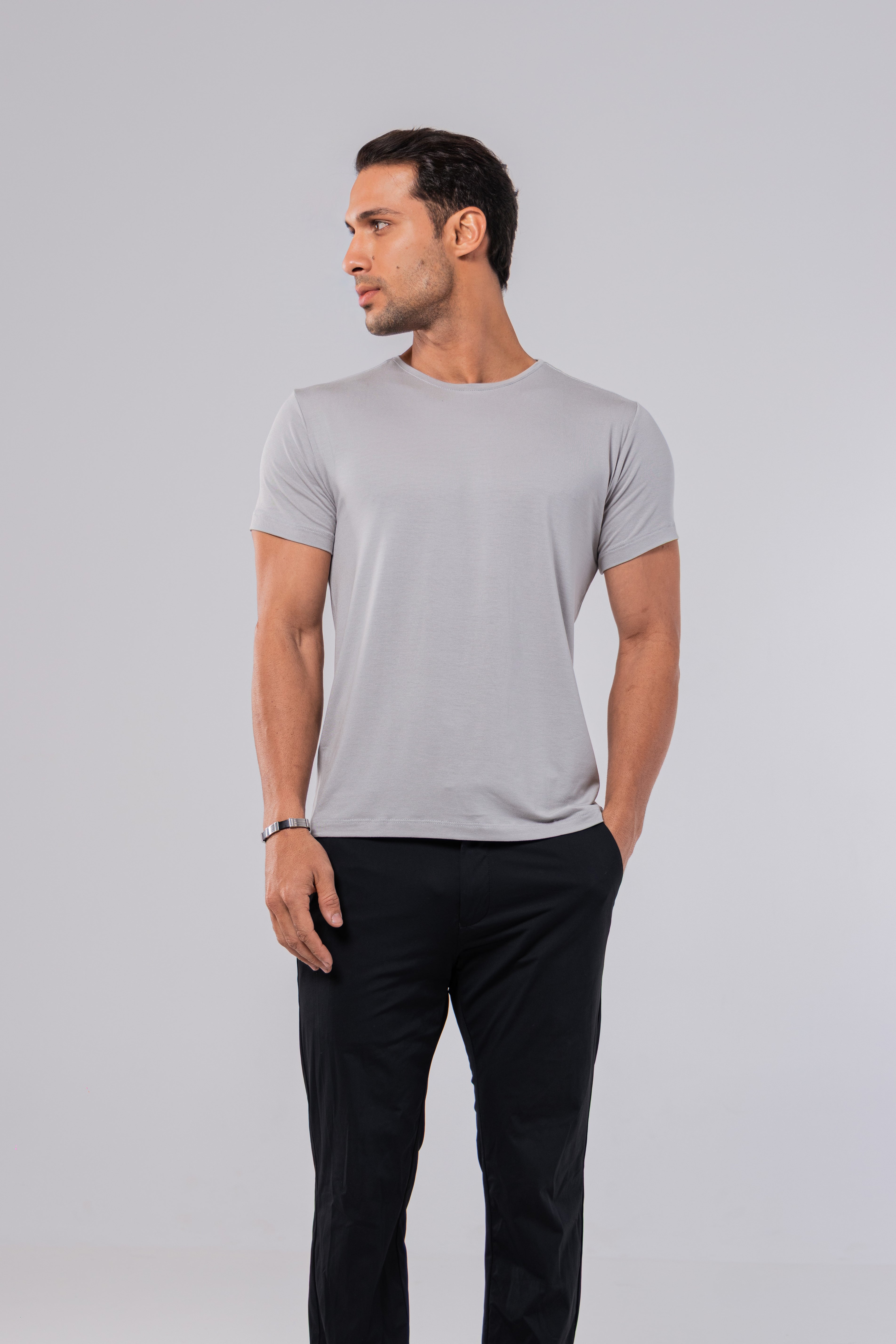 CAMISETA MODAL TECH | CINZA