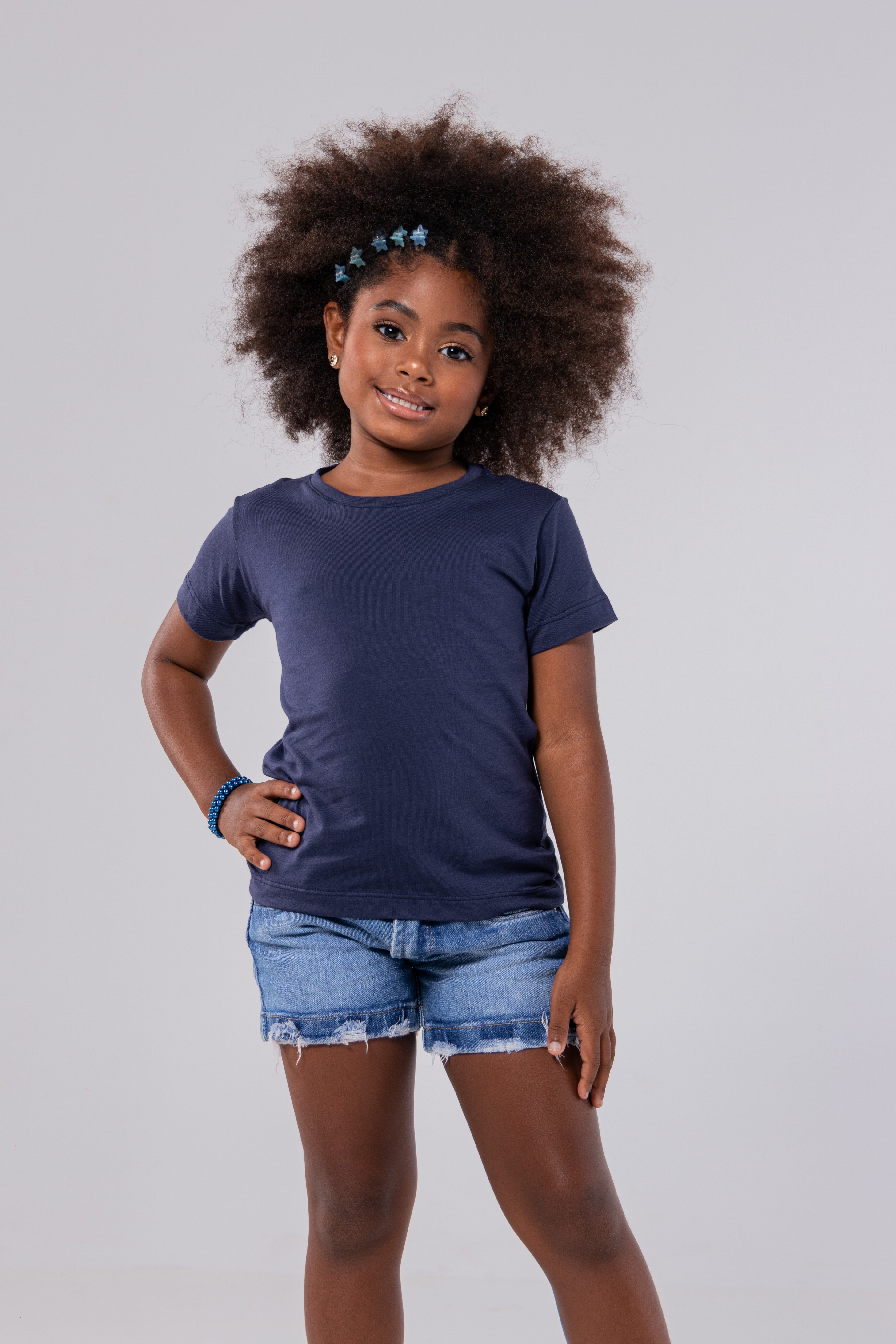 CAMISETA PIMA KIDS | DEEP BLUE