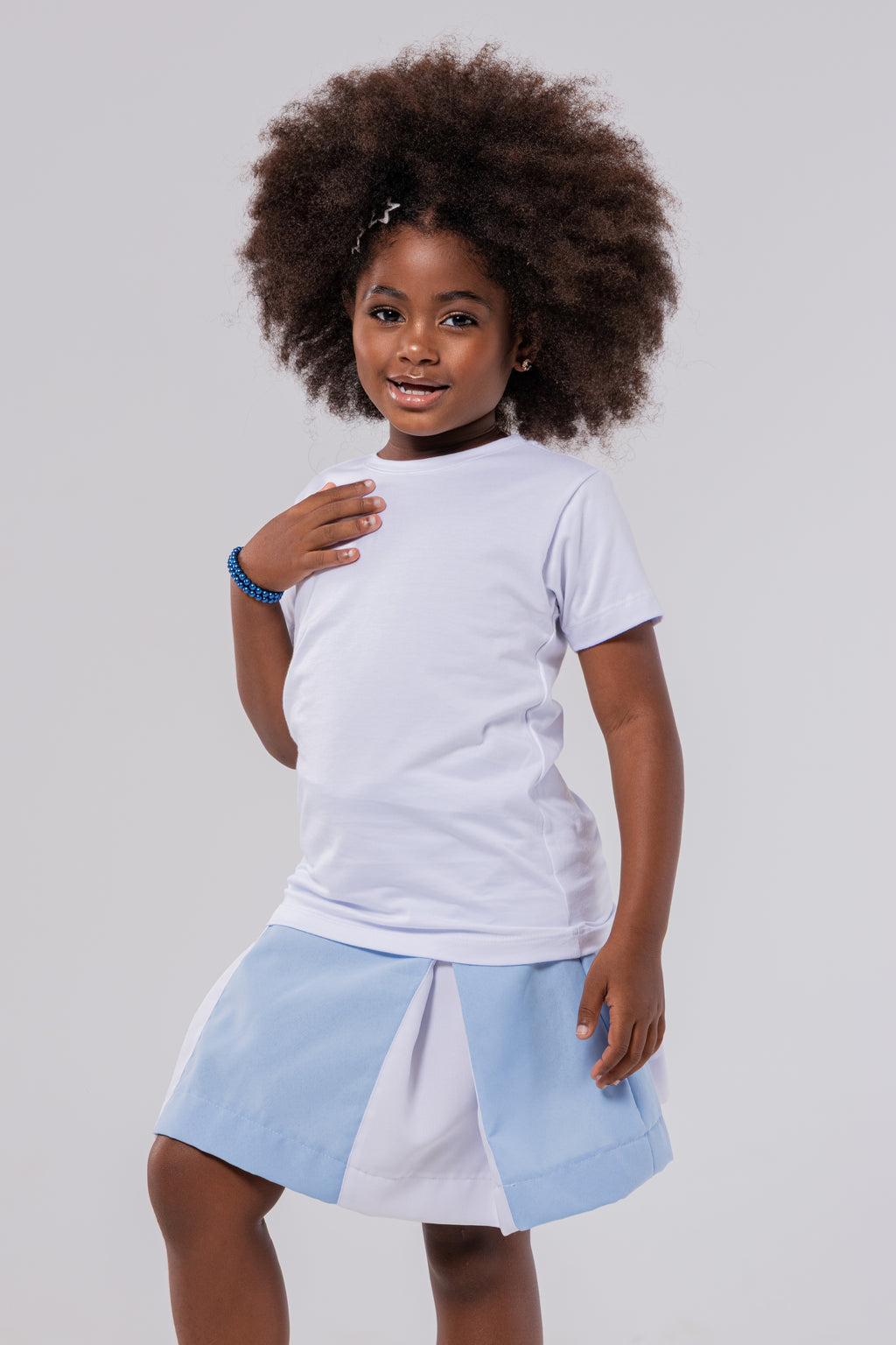 CAMISETA PIMA KIDS | BRANCO