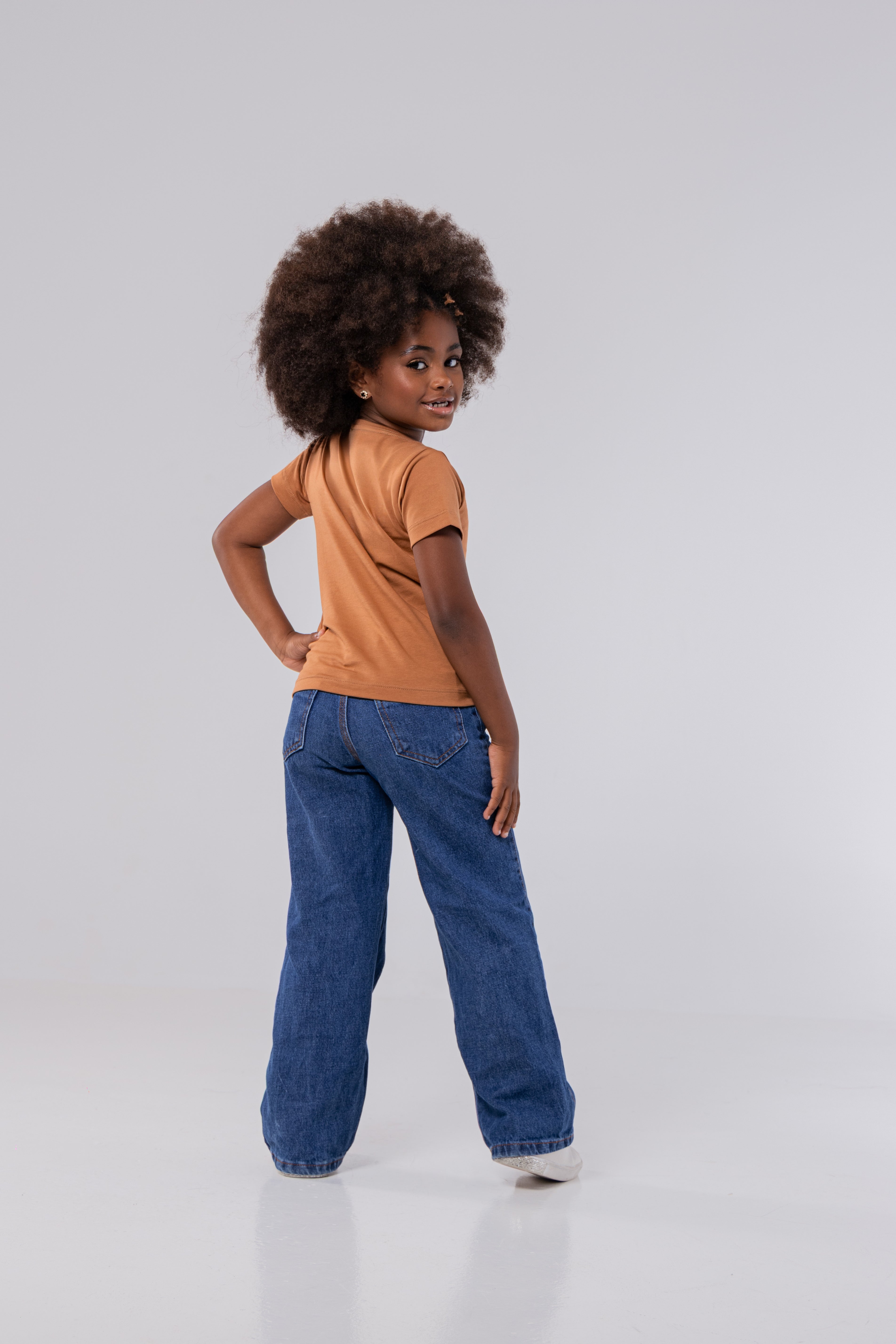 CAMISETA PIMA| KIDS | COBRE