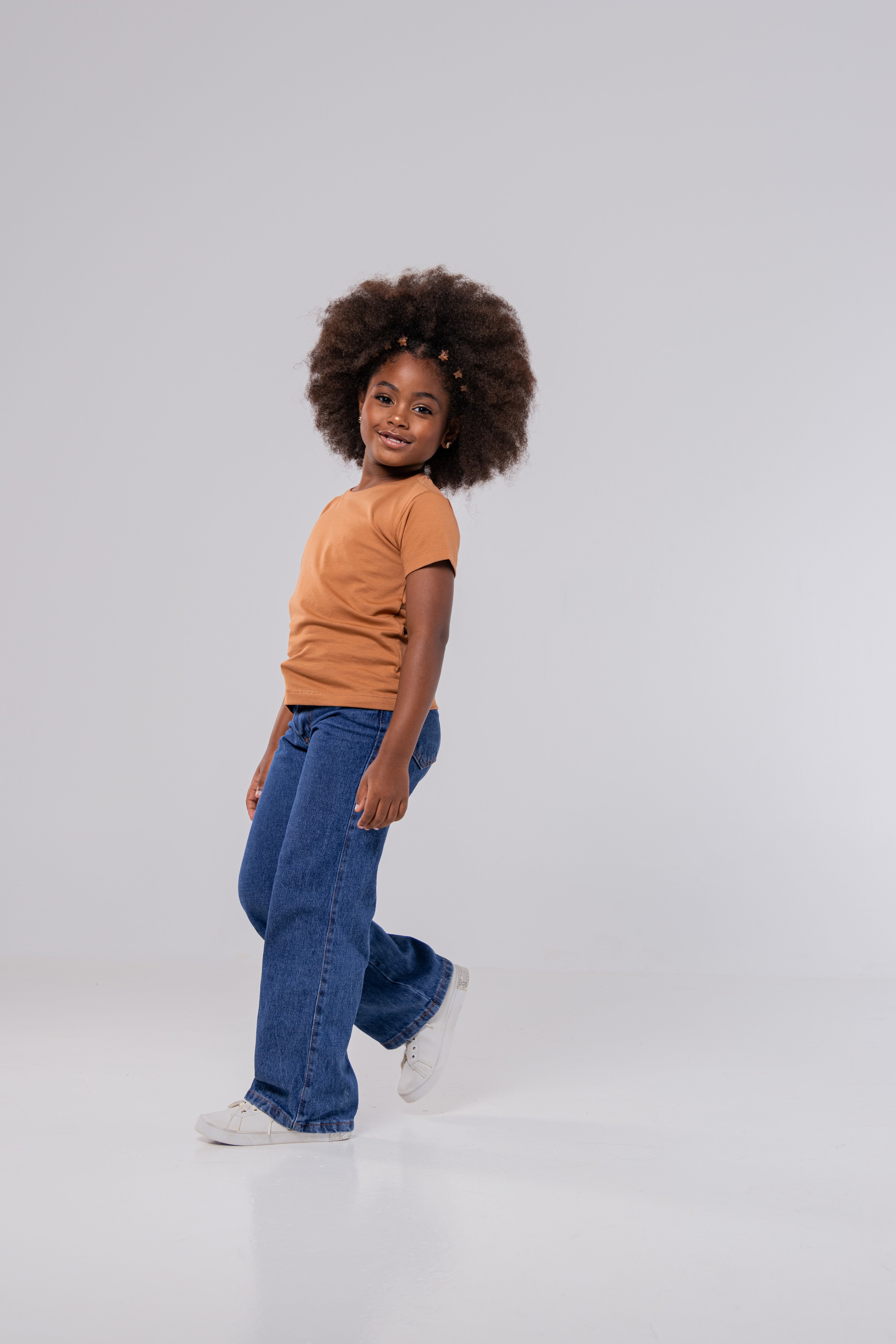CAMISETA PIMA| KIDS | COBRE