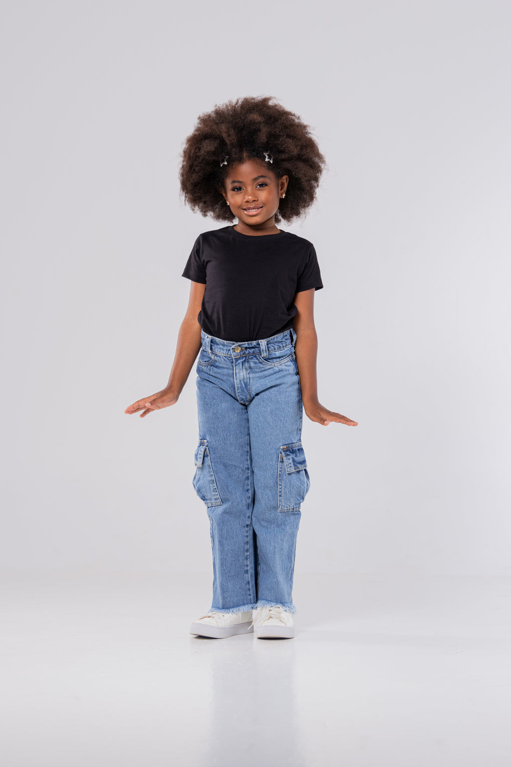 CAMISETA ALGODÃO PREMIUM | KIDS |  PRETO
