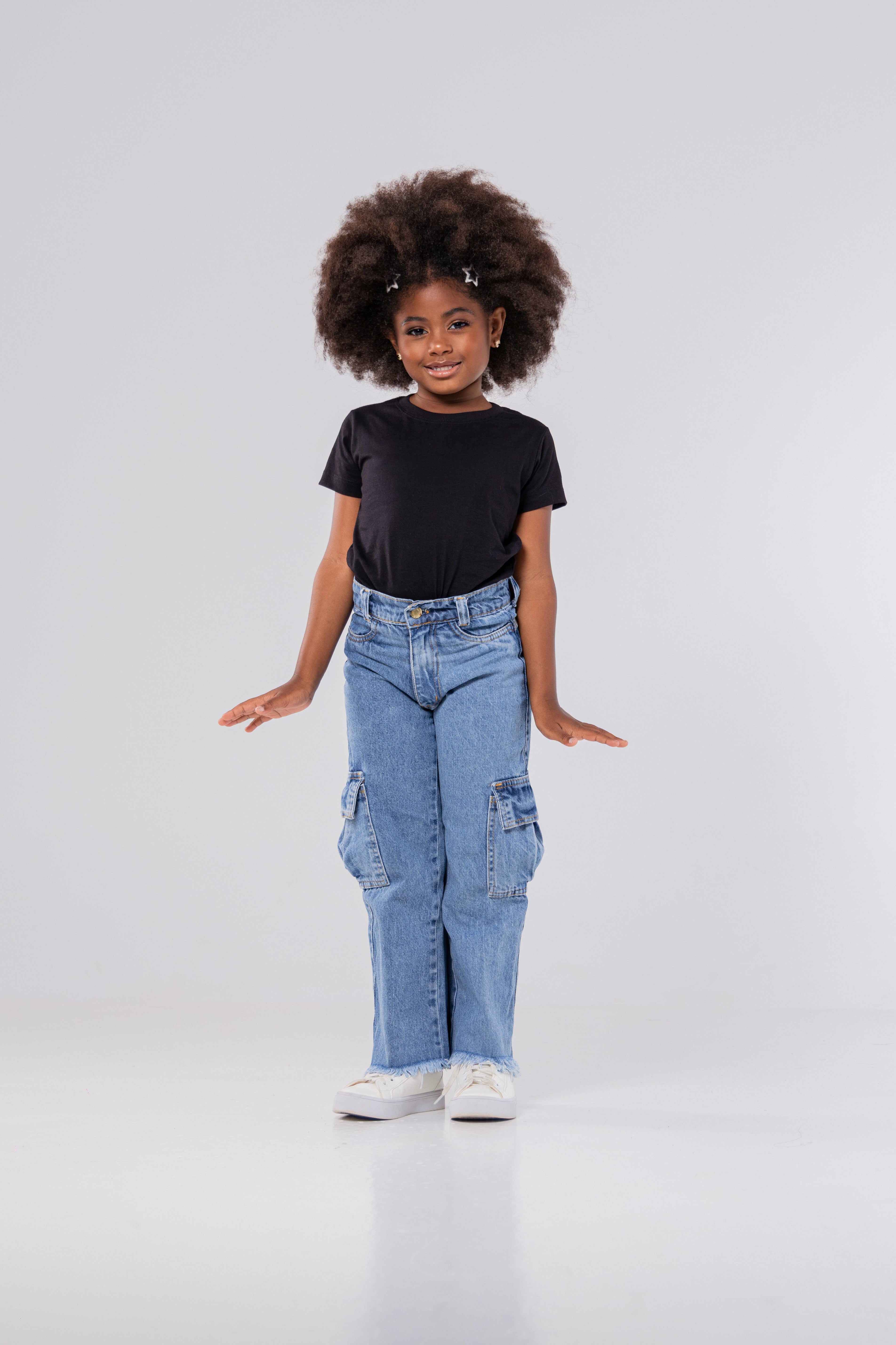 CAMISETA ALGODÃO PREMIUM | KIDS |  PRETO