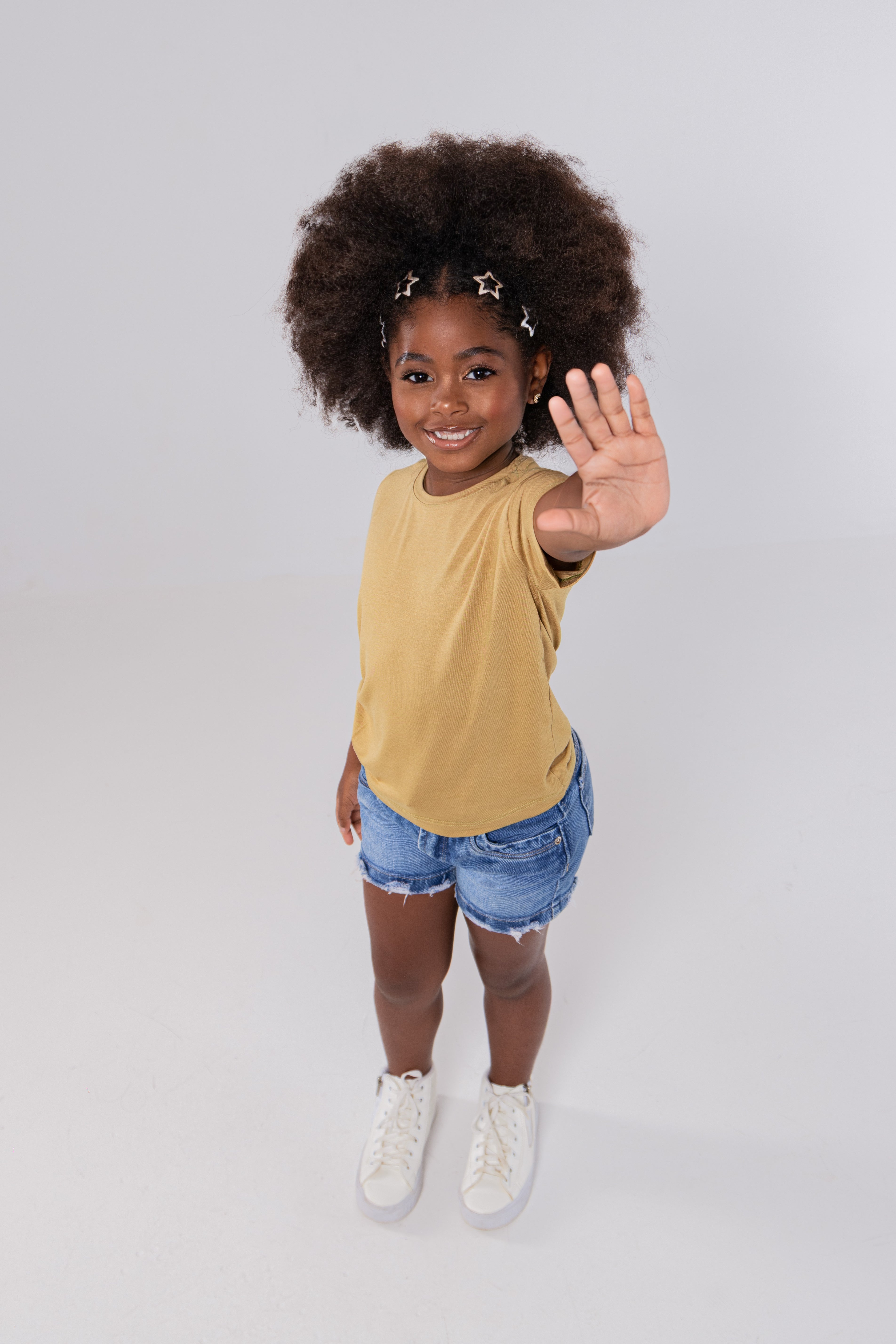CAMISETA MODAL TECH | KIDS | AREIA