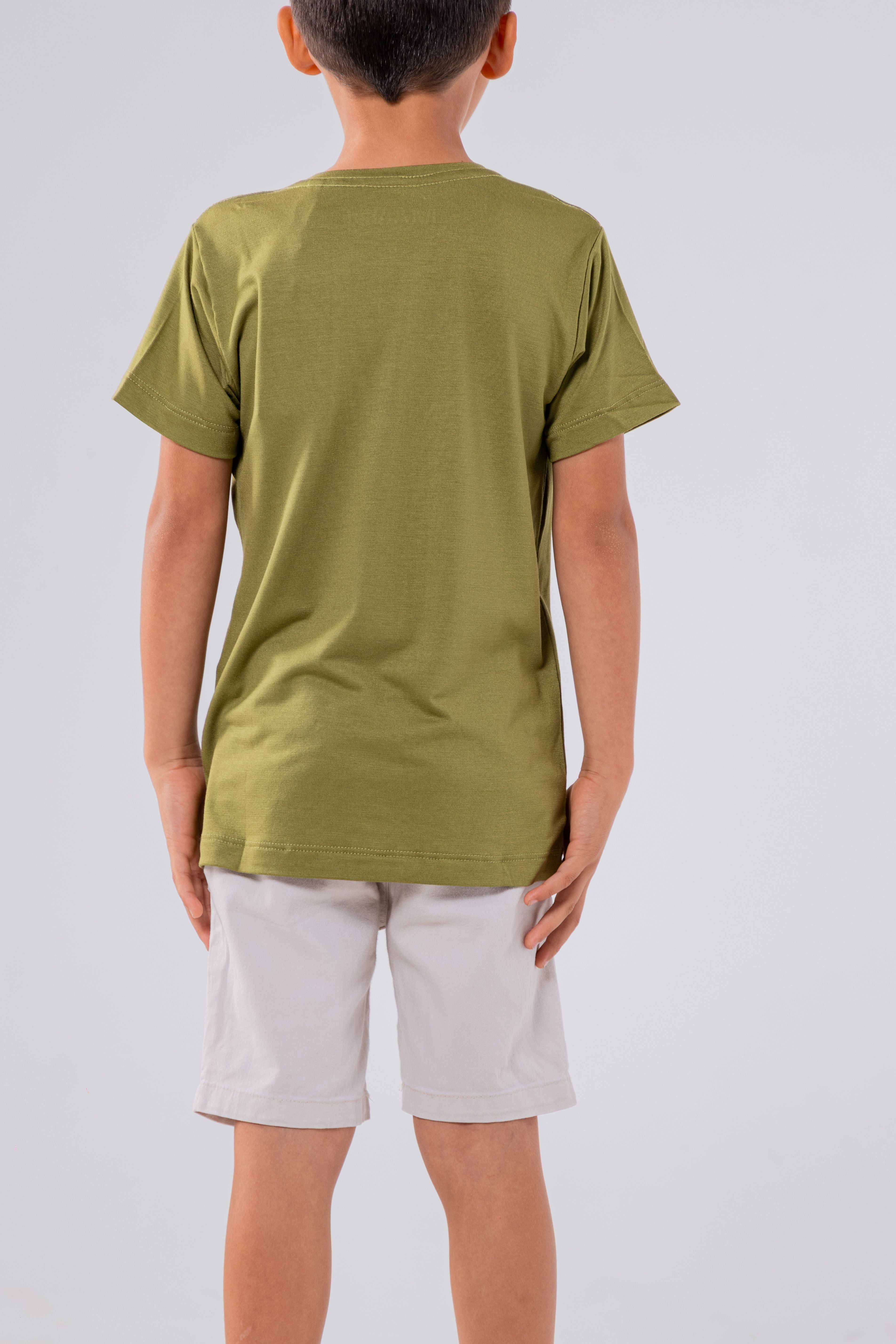 CAMISETA MODAL TECH | KIDS | VERDE ALVORADA