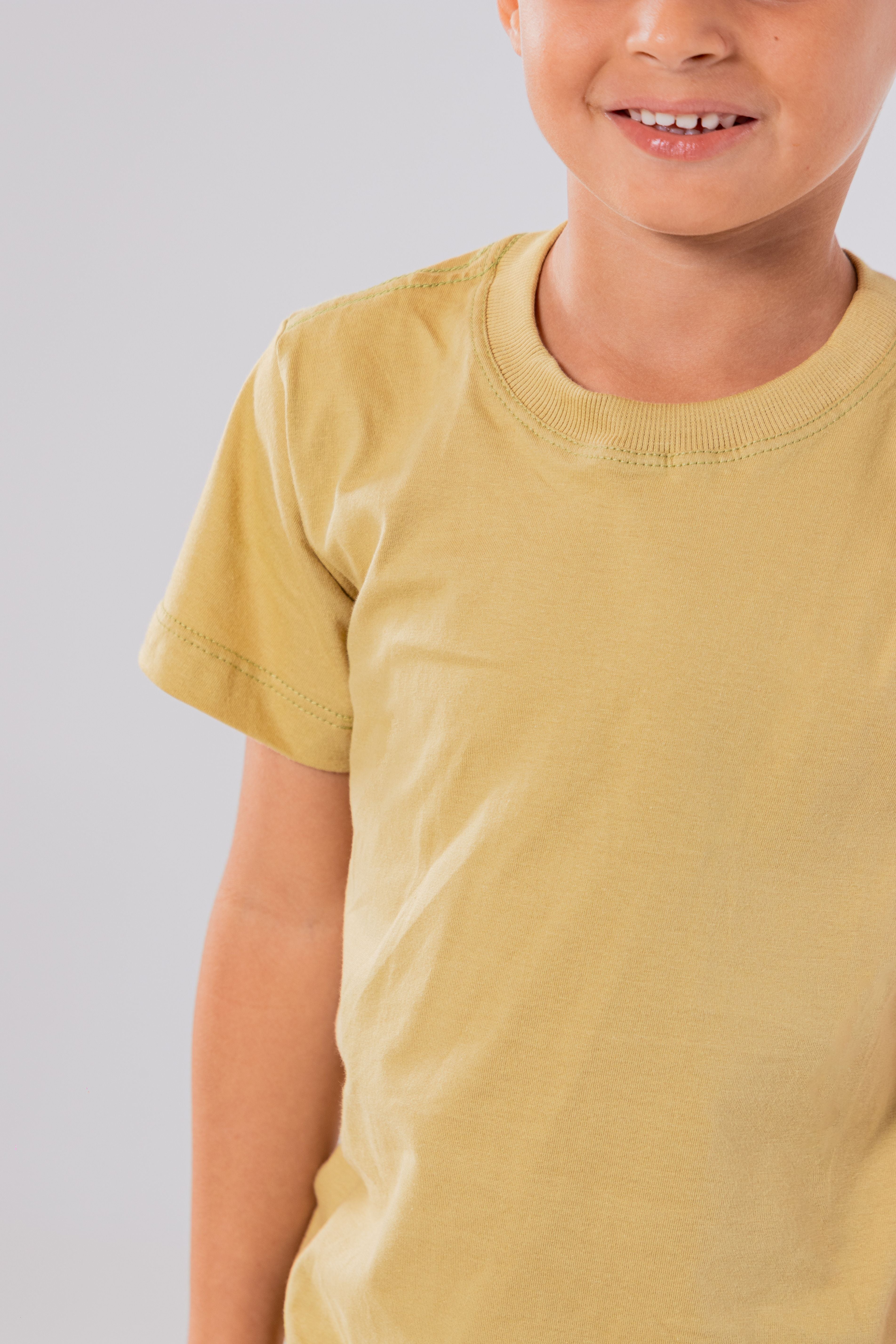 CAMISETA ALGODÃO PREMIUM // KIDS // AREIA