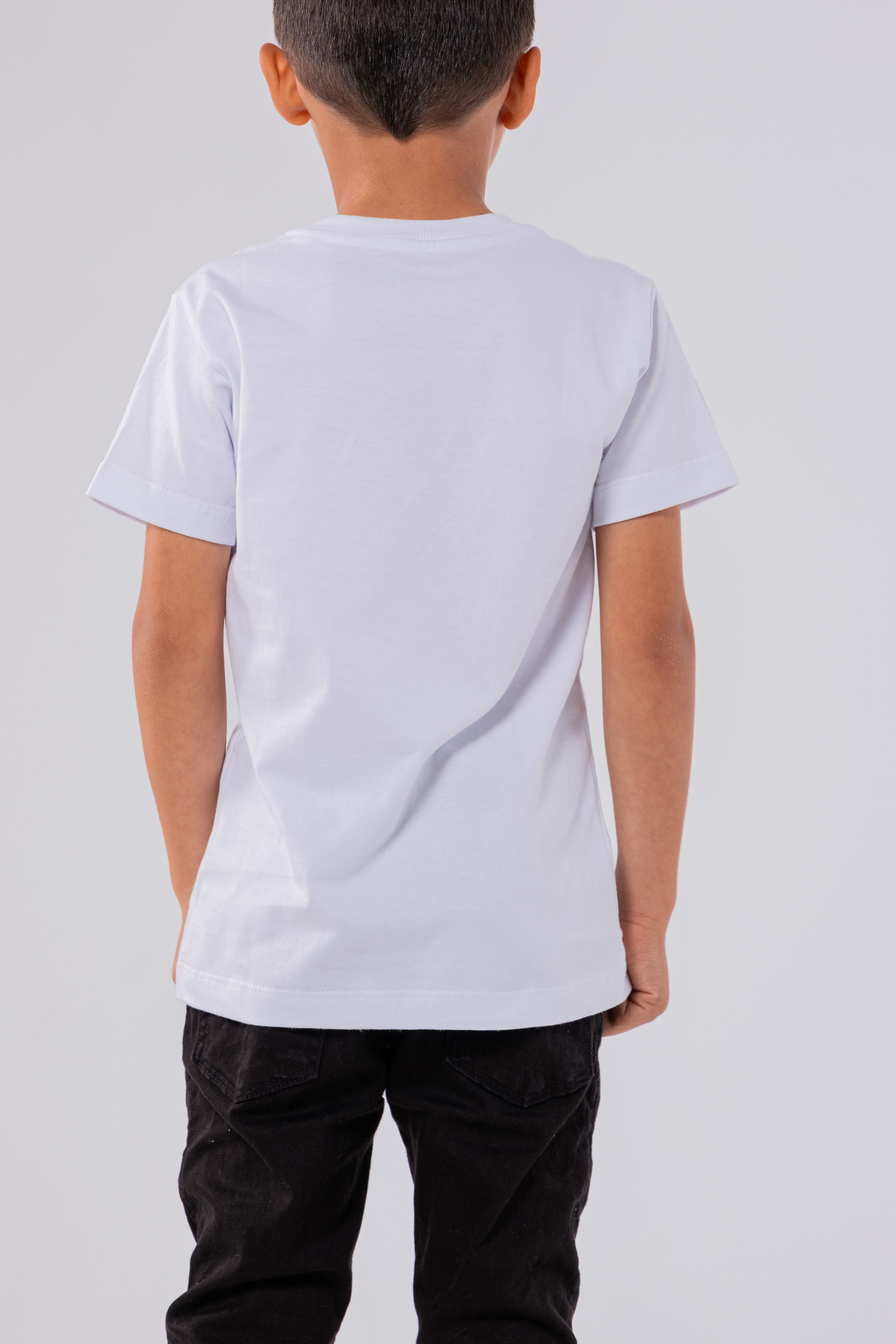CAMISETA ALGODÃO PREMIUM | KIDS |  BRANCO