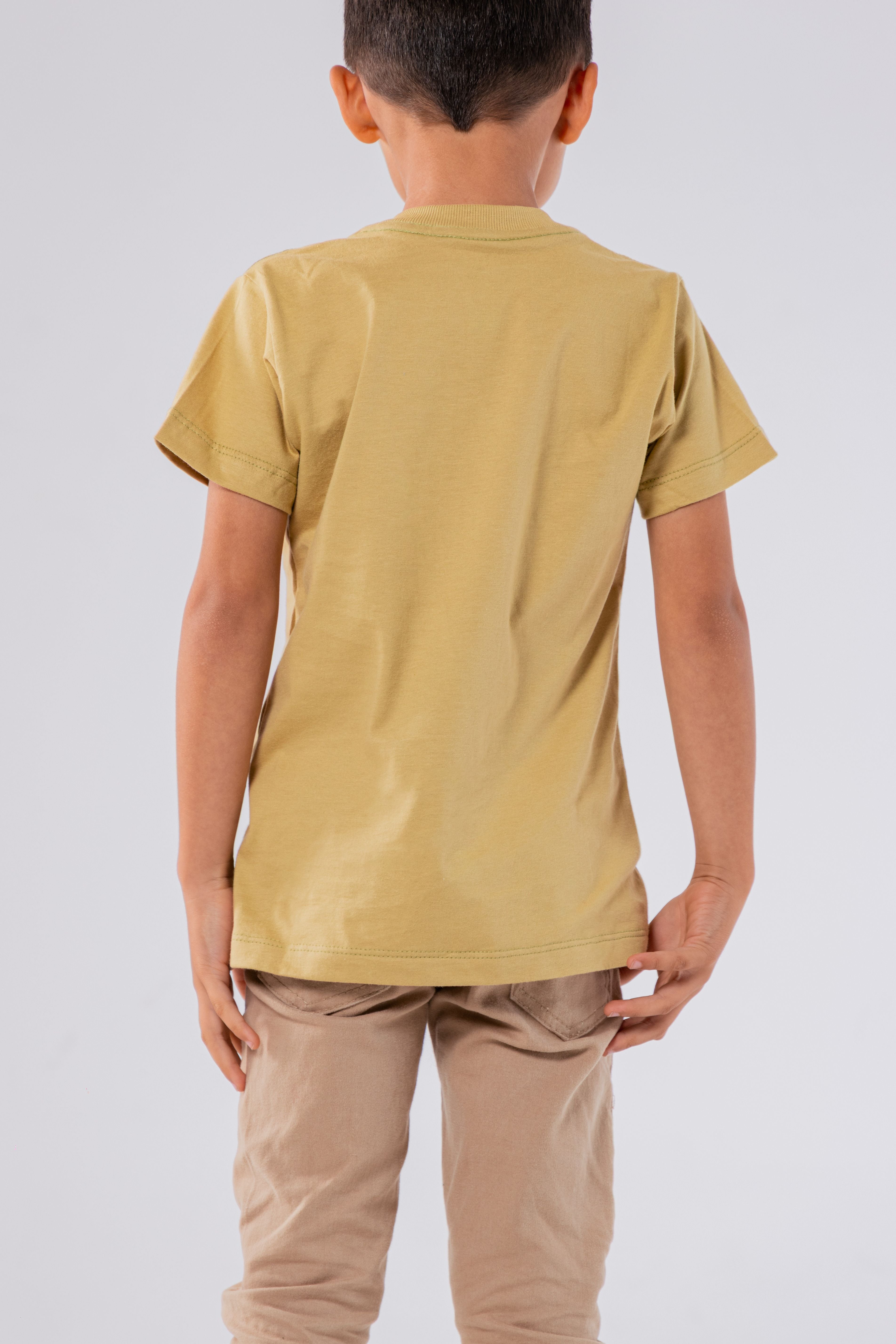 CAMISETA ALGODÃO PREMIUM // KIDS // AREIA
