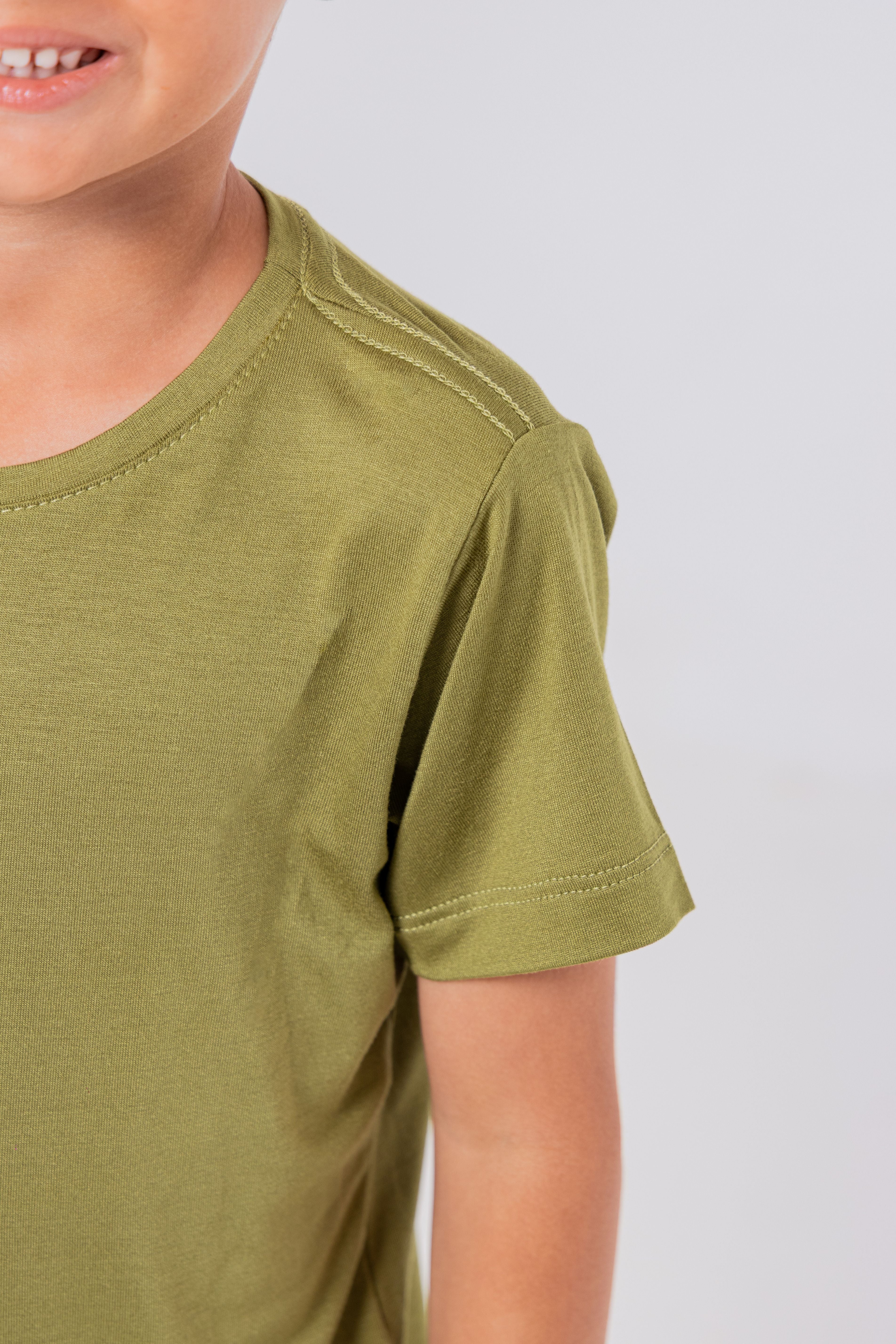 CAMISETA MODAL TECH | KIDS | VERDE ALVORADA