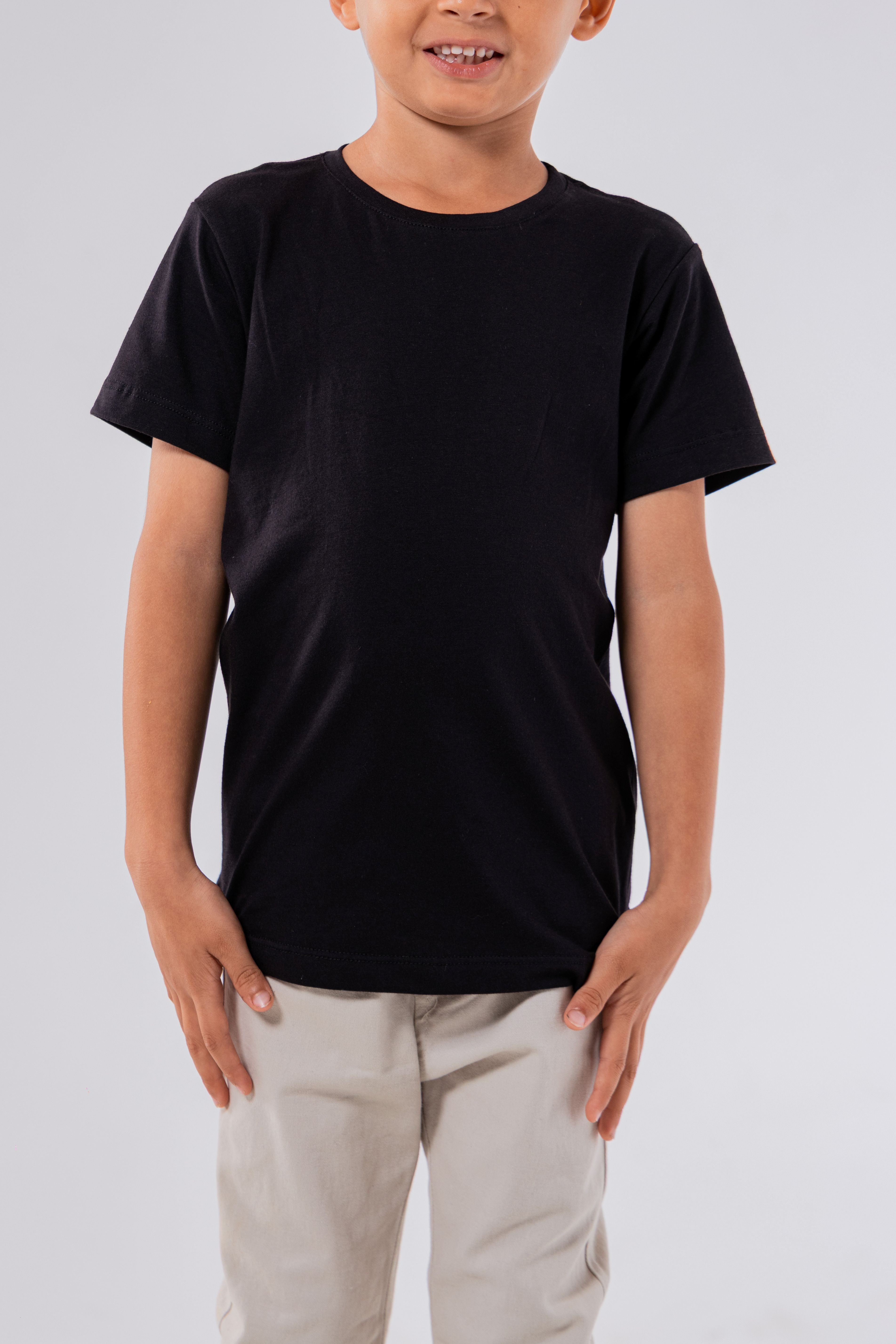CAMISETA MODAL TECH | KIDS | PRETO