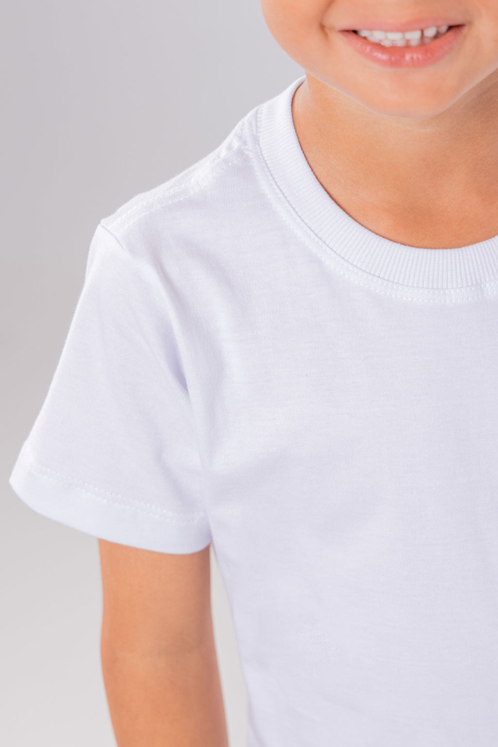 CAMISETA ALGODÃO PREMIUM | KIDS |  BRANCO