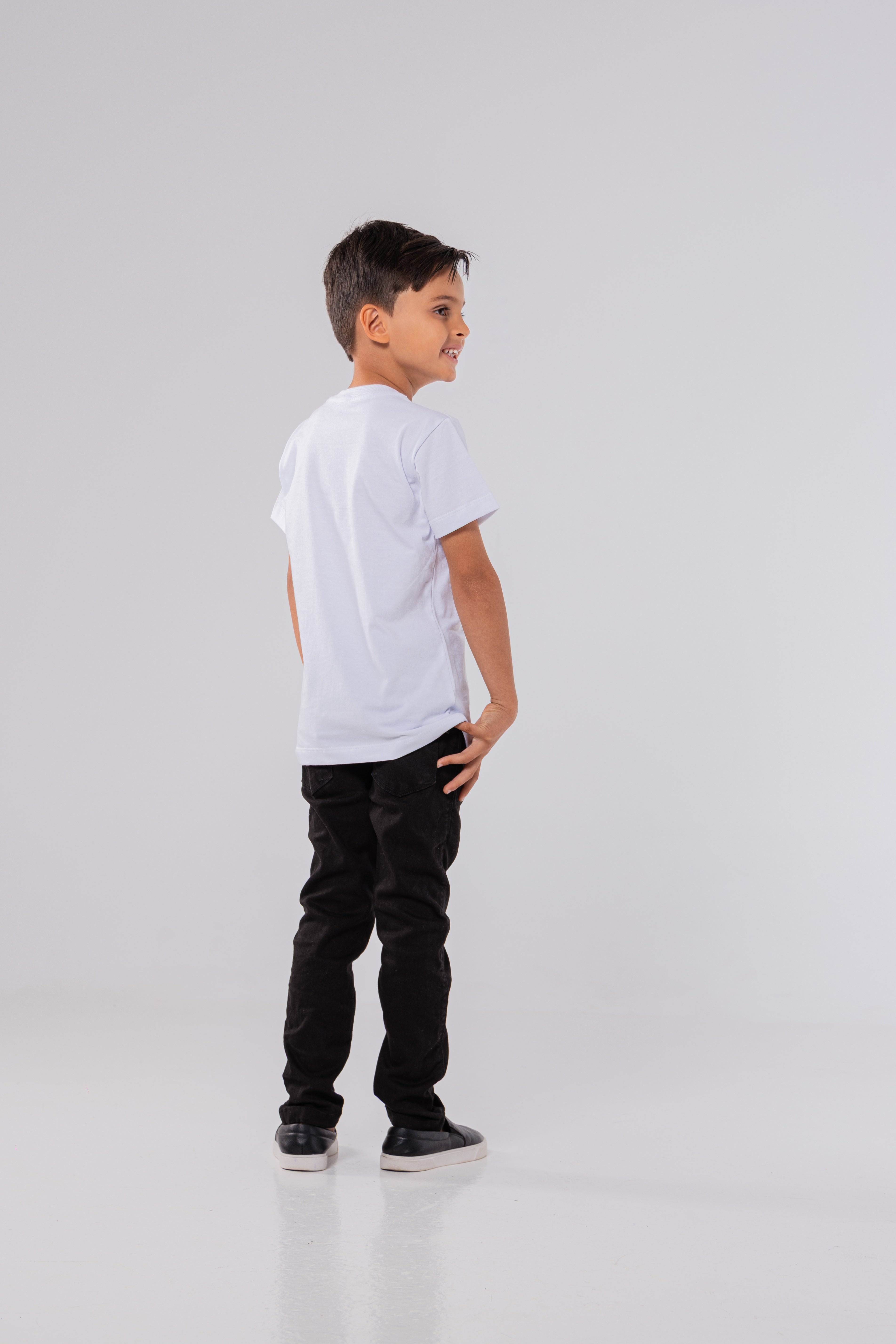 CAMISETA ALGODÃO PREMIUM | KIDS |  BRANCO
