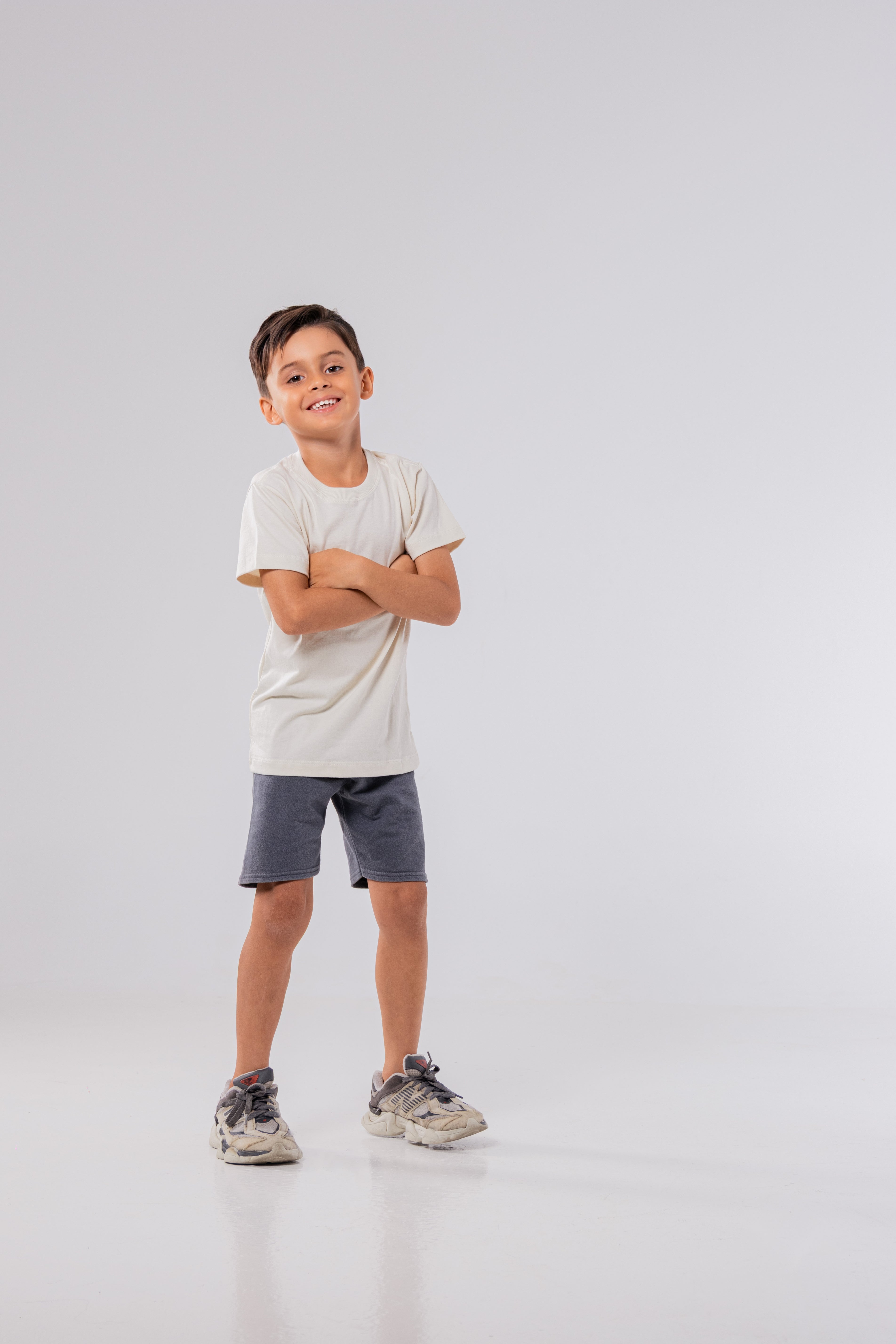 CAMISETA ALGODÃO PREMIUM // KIDS // OFFWHITE