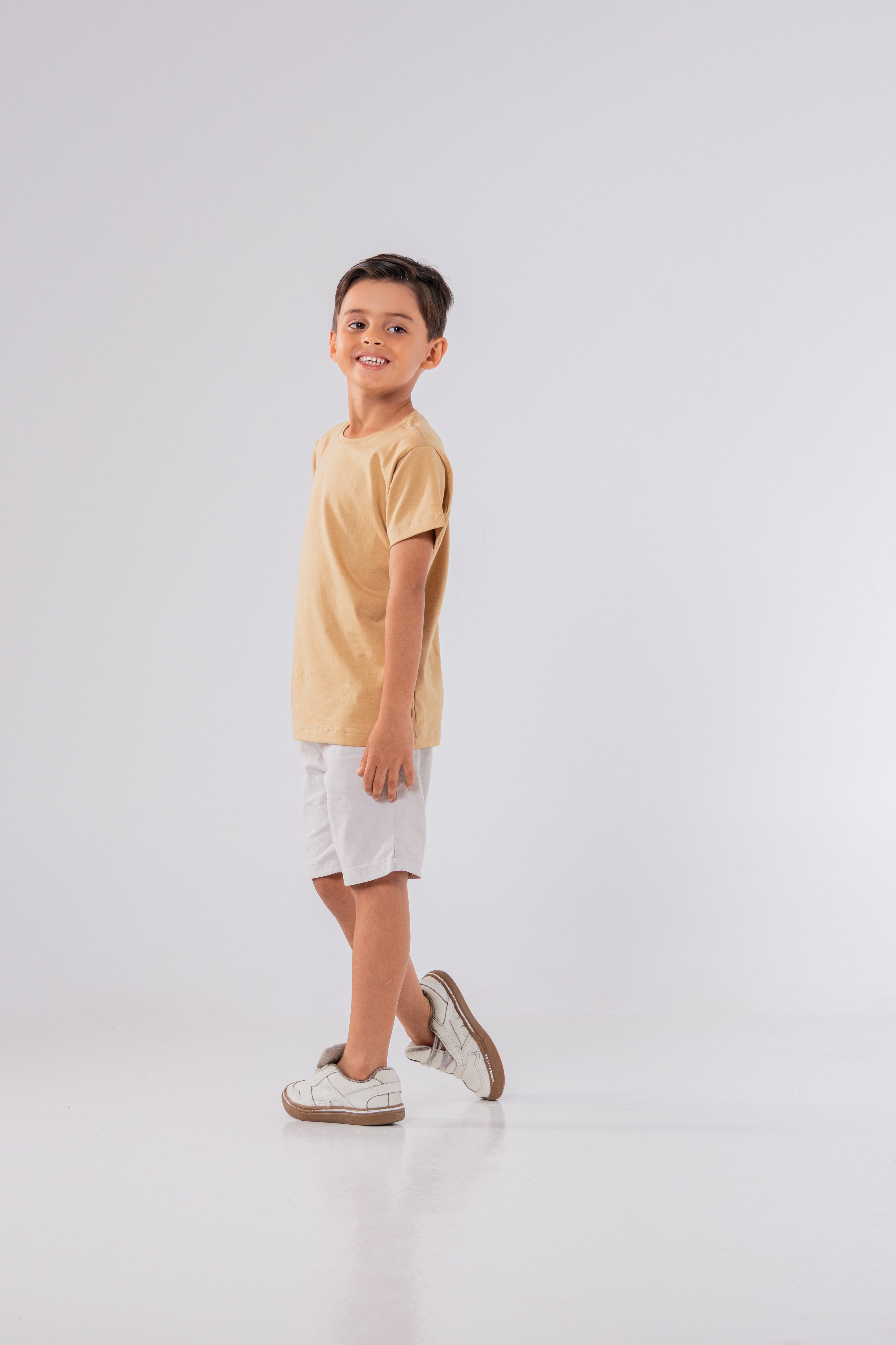 CAMISETA PIMA | KIDS | CREME