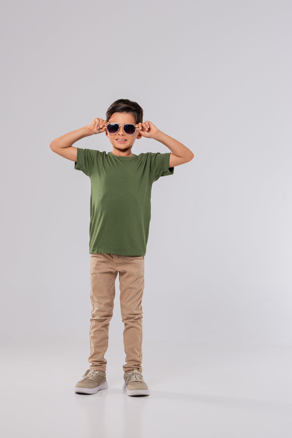 CAMISETA MODAL TECH - INF - VERDE MILITAR