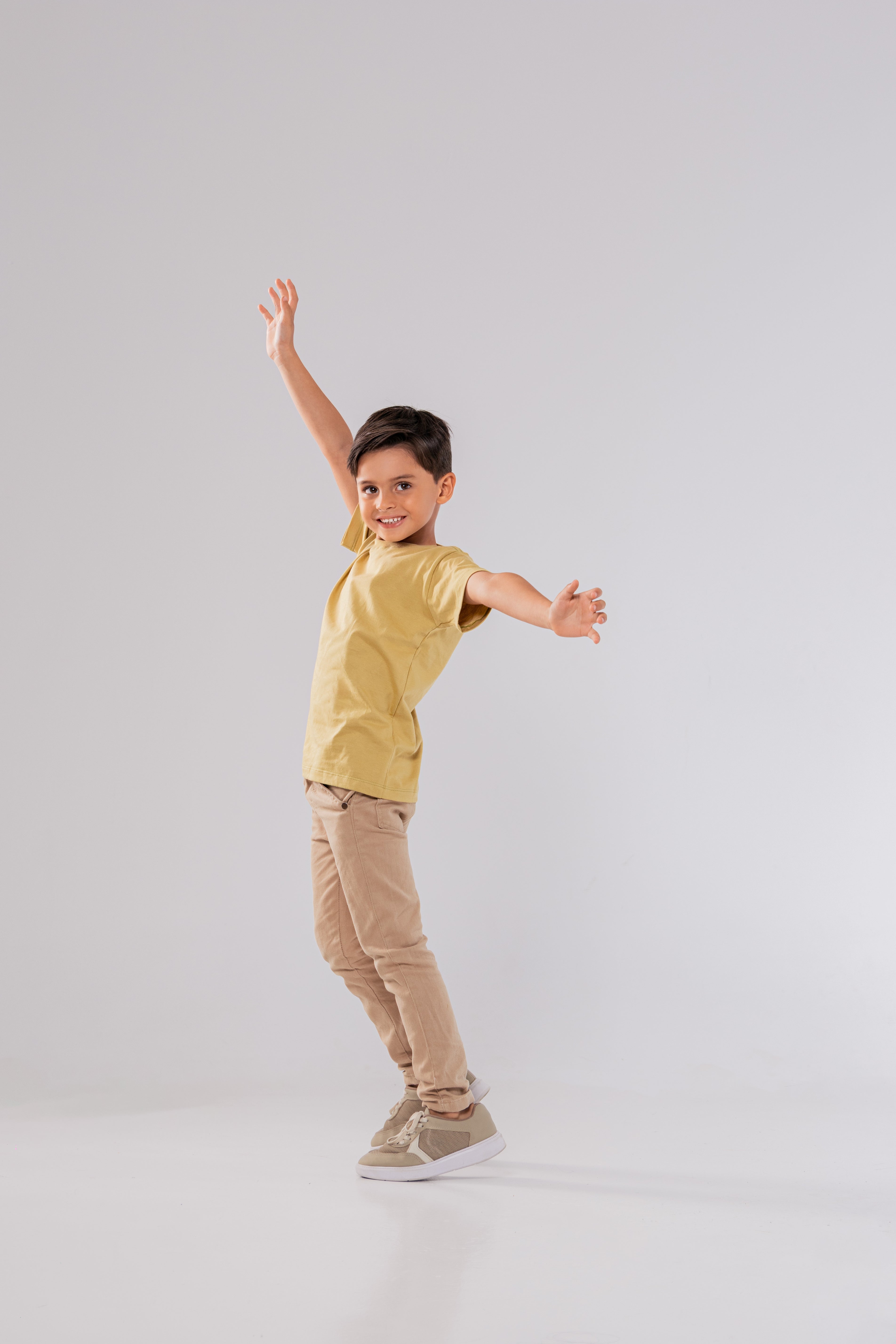 CAMISETA ALGODÃO PREMIUM // KIDS // AREIA