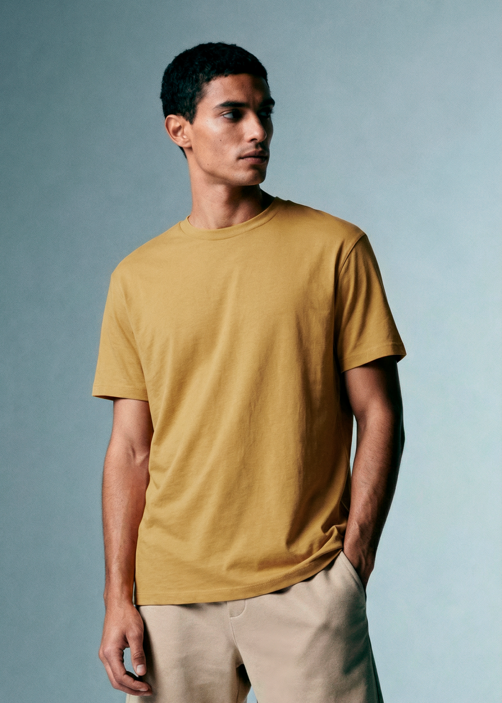 CAMISETA MODAL TECH // CREME