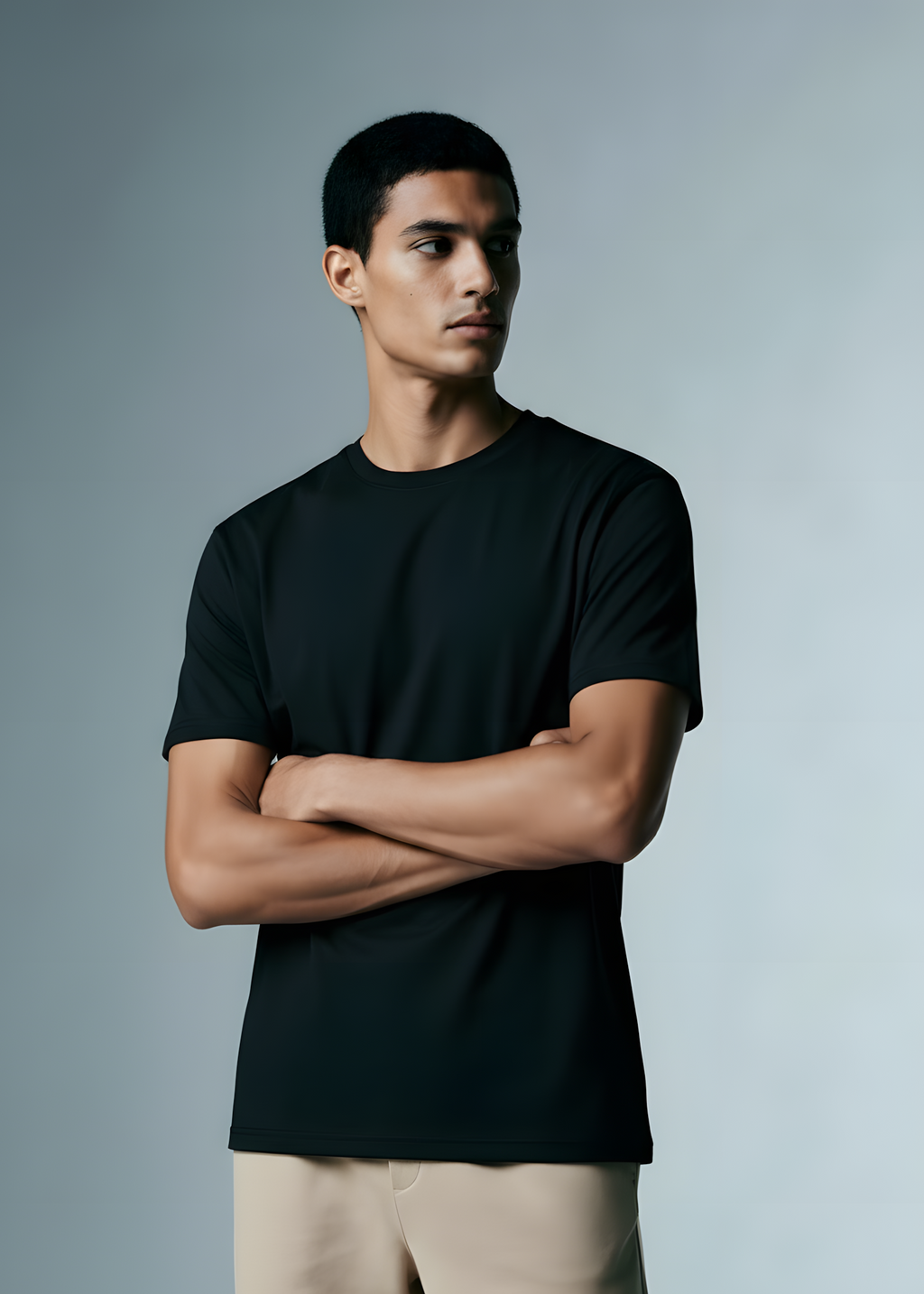 CAMISETA MODAL TECH | PRETO