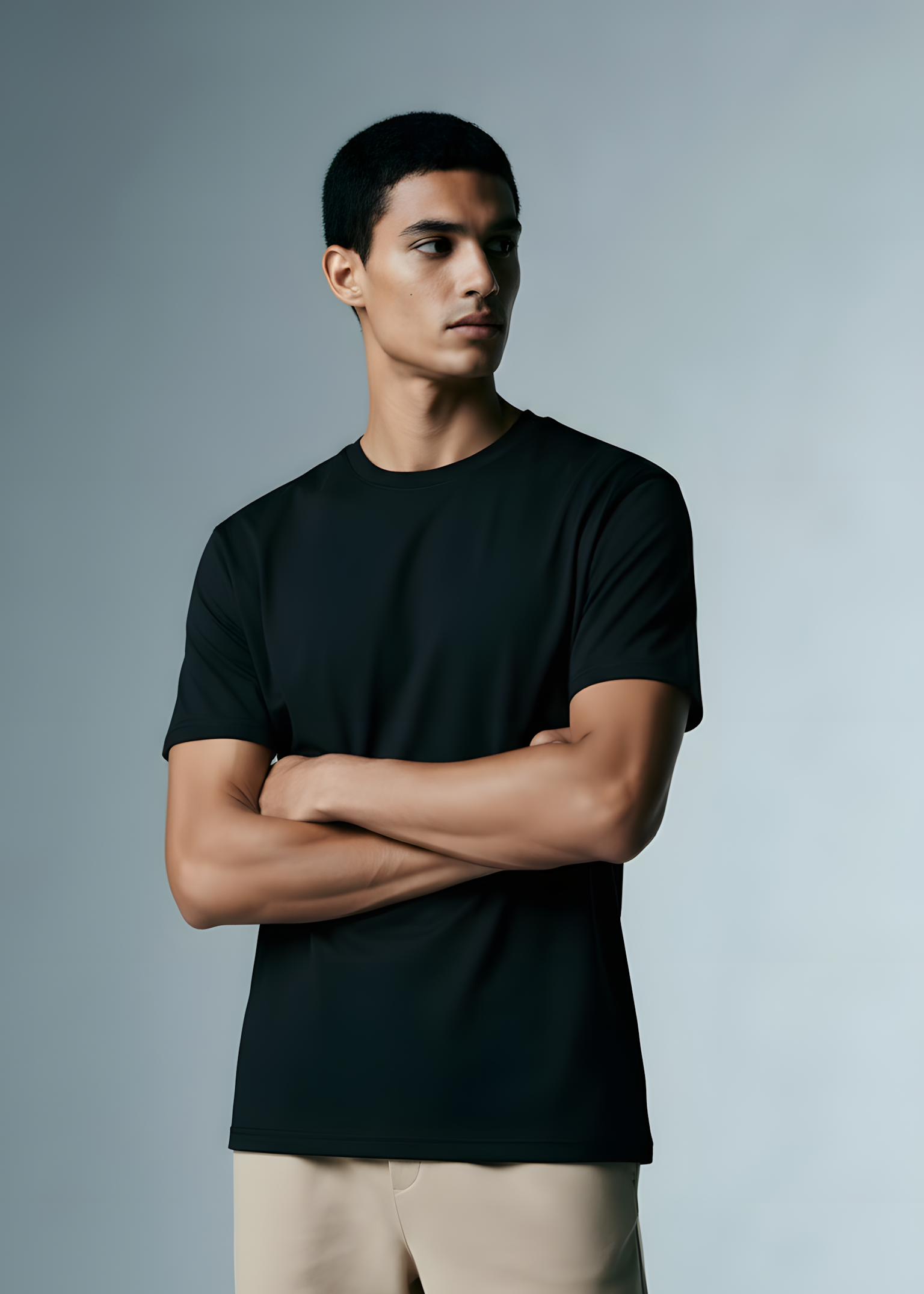 CAMISETA MODAL TECH | PRETO