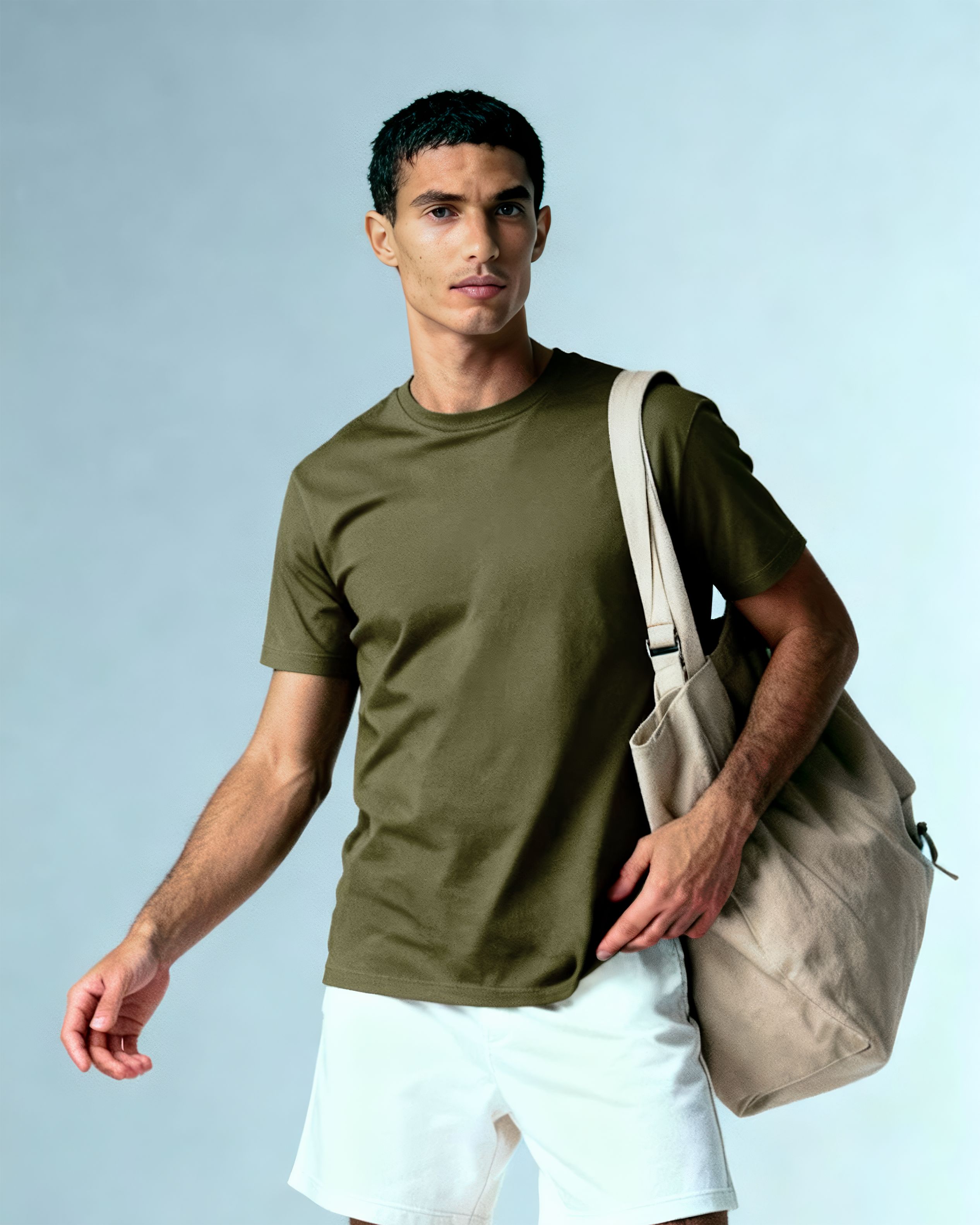 CAMISETA PIMA | VERDE MUSGO