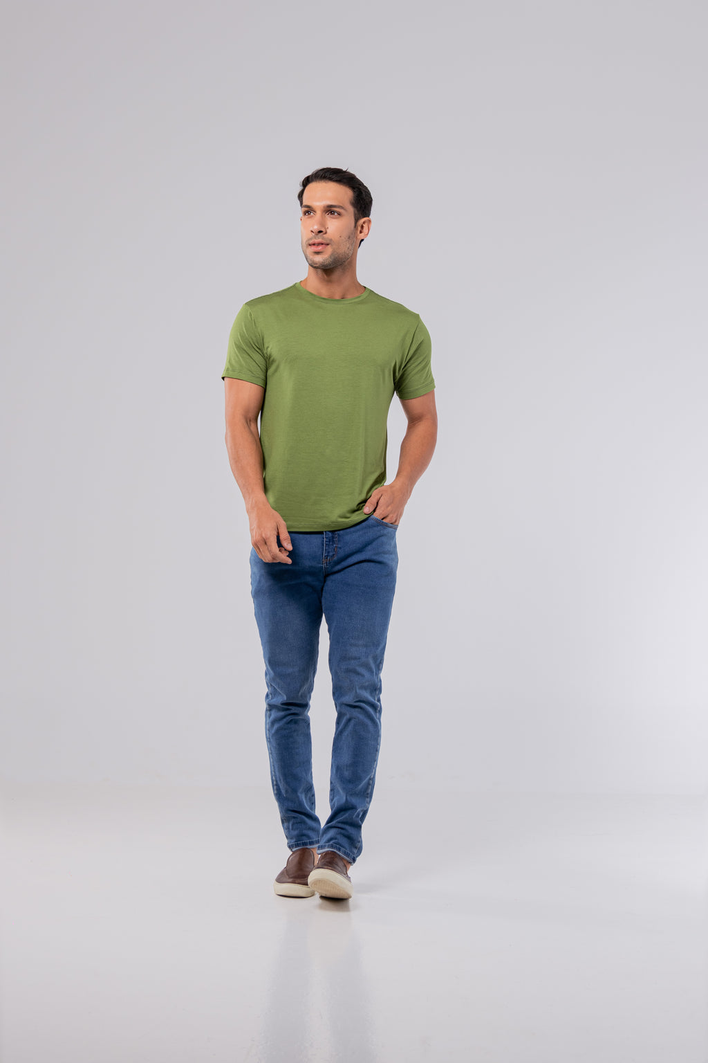 CAMISETA MODAL TECH | GREENISH